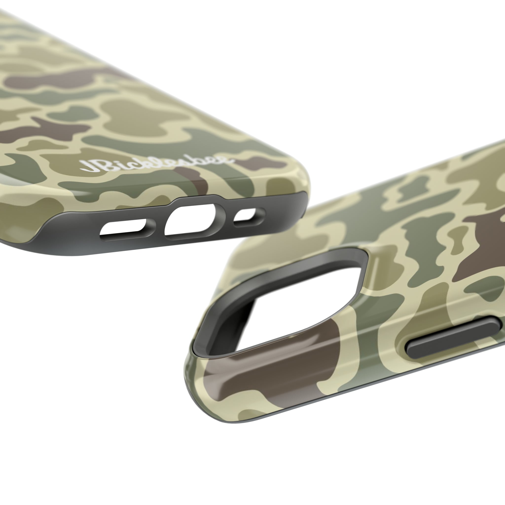 Retro Forest Duck Camo MagSafe iPhone Case