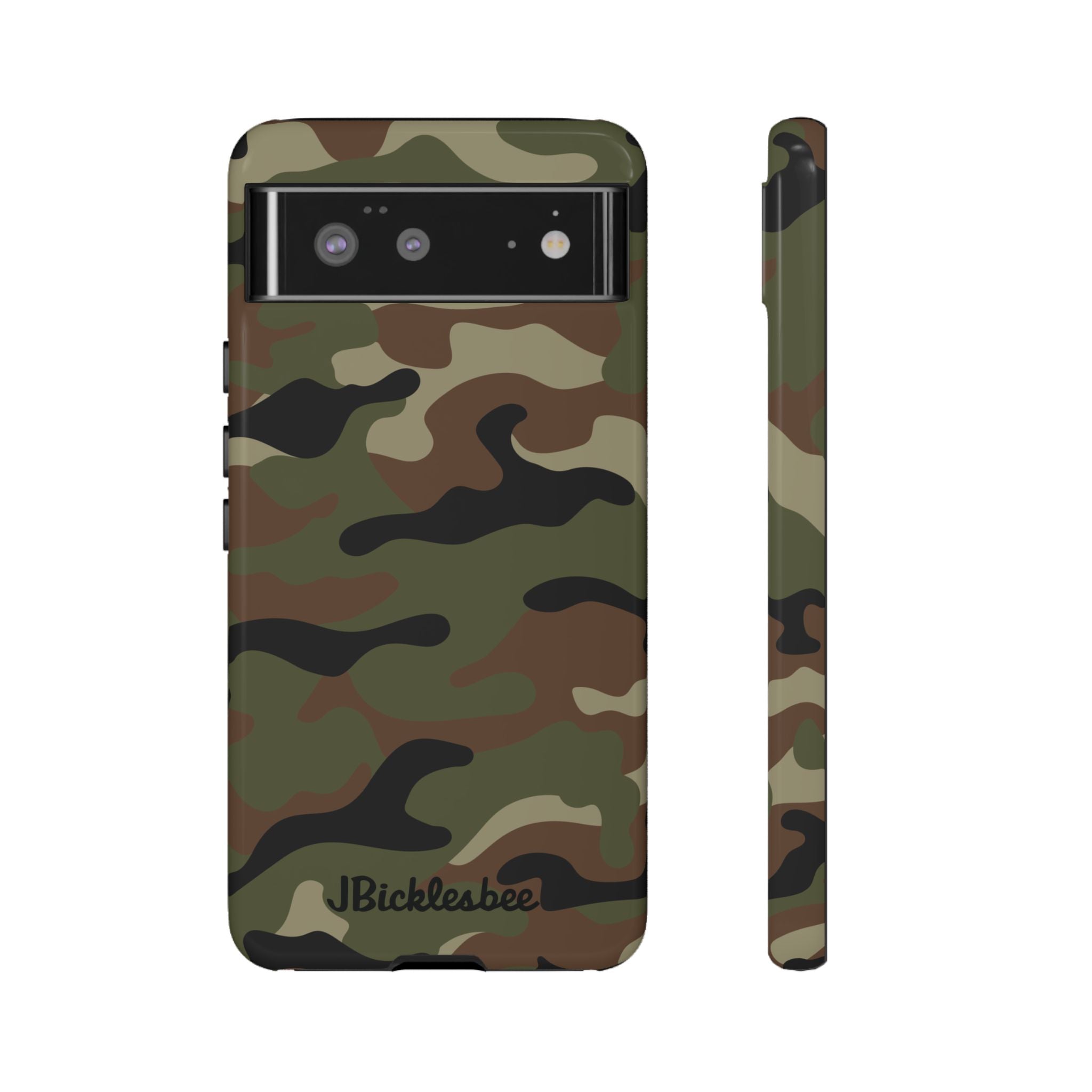 Retro Woodland Recon Camo Pixel Tough Case