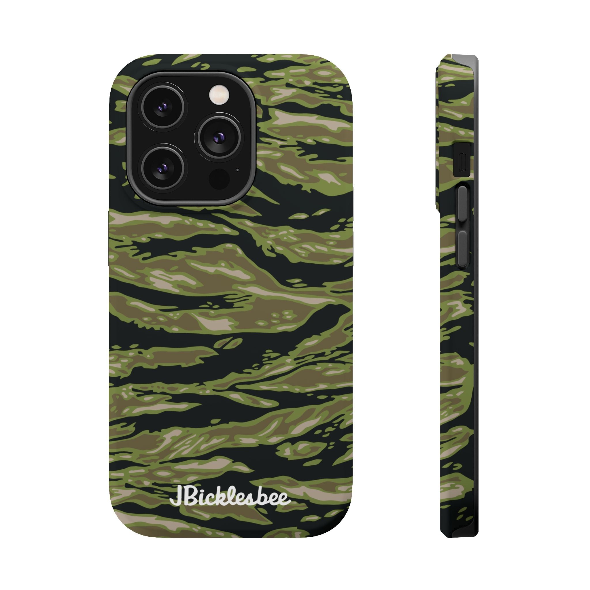 Retro Woodland Camo Tiger Stripe MagSafe iPhone Case iPhone 14 Pro / Matte Retro Woodland Camo Tiger Stripe MagSafe iPhone Case iPhone 14 Pro / Matte