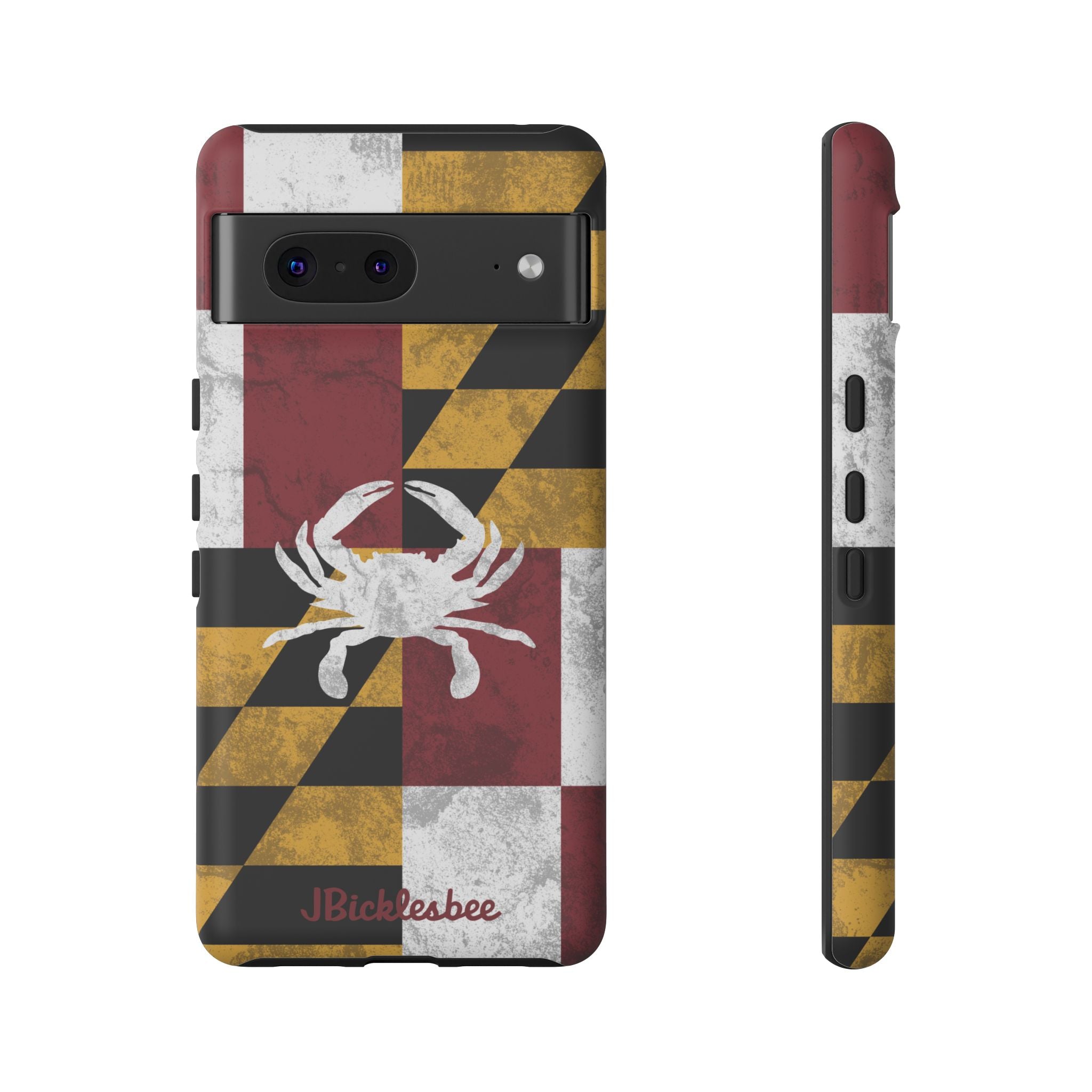 Maryland Flag Crab Pixel Tough Case