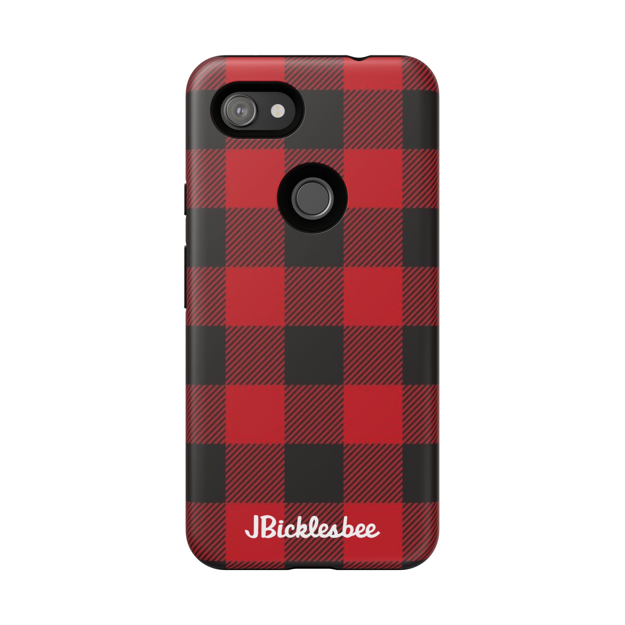 Retro Hunting Plaid Pattern Pixel Tough Case