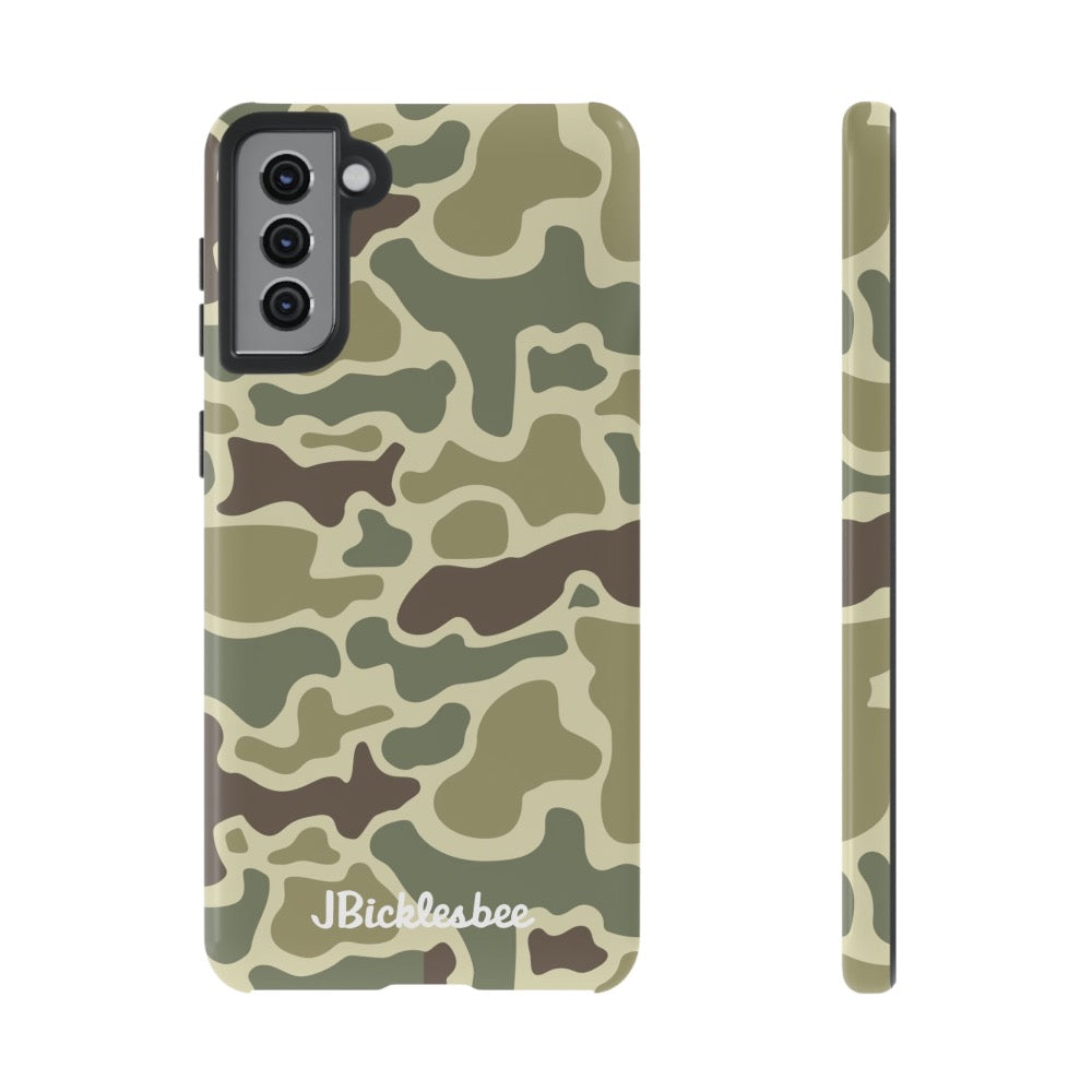 Retro Forest Duck Camo Samsung Case