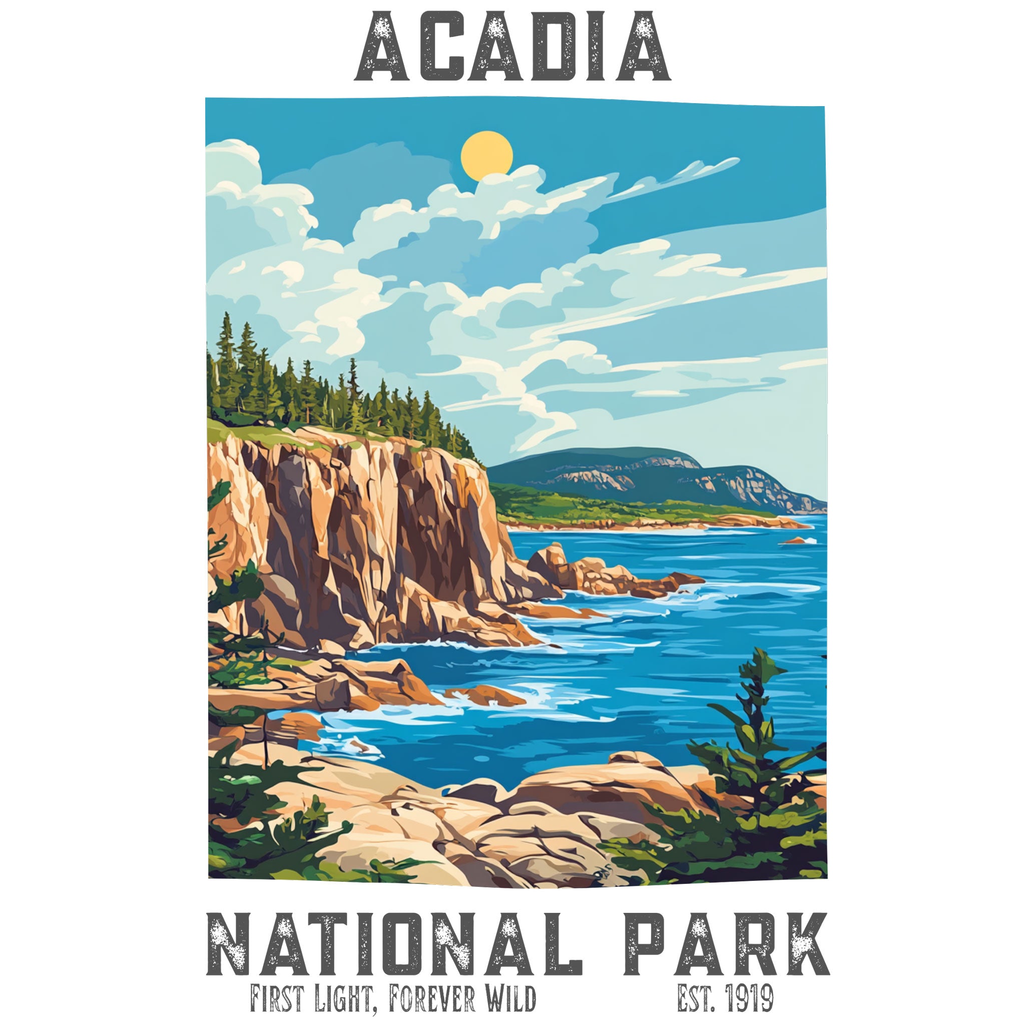 Acadia National Park JBicklesbee Design