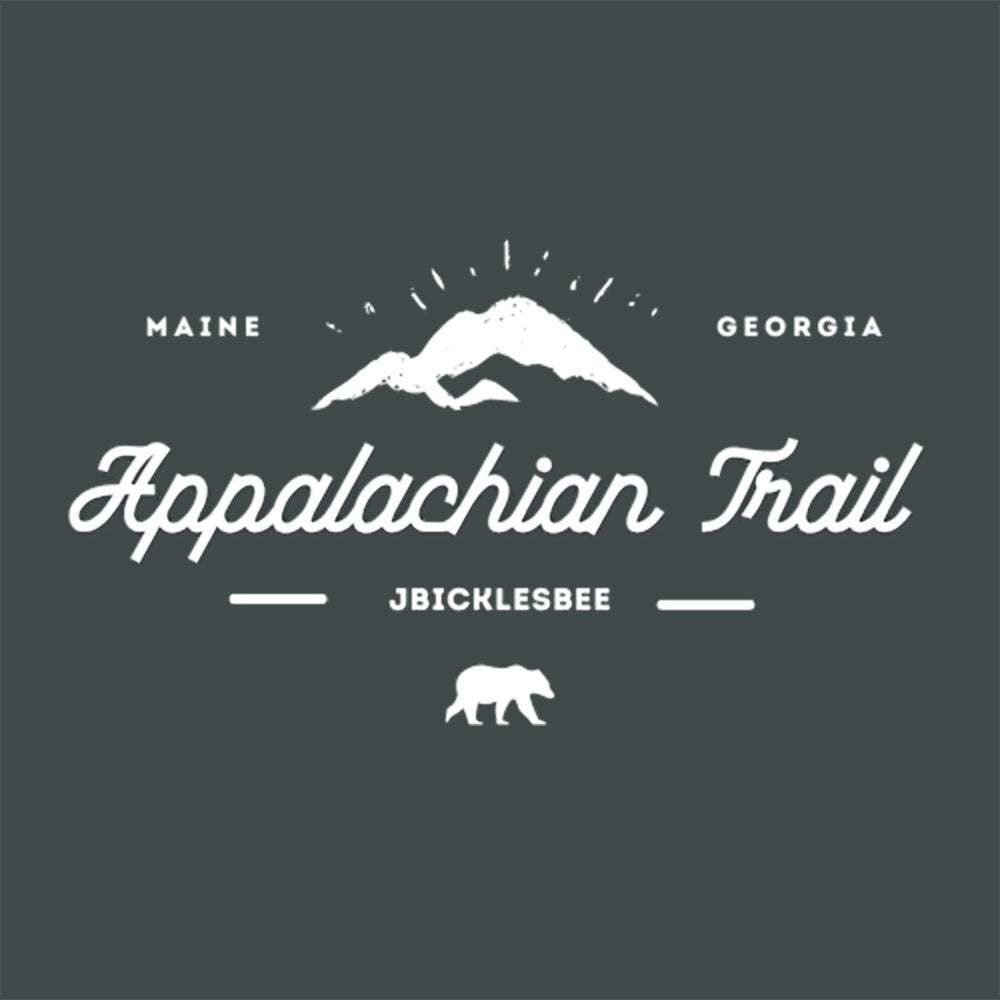 Appalachian Trail Hoodie Maine to Georgia Design