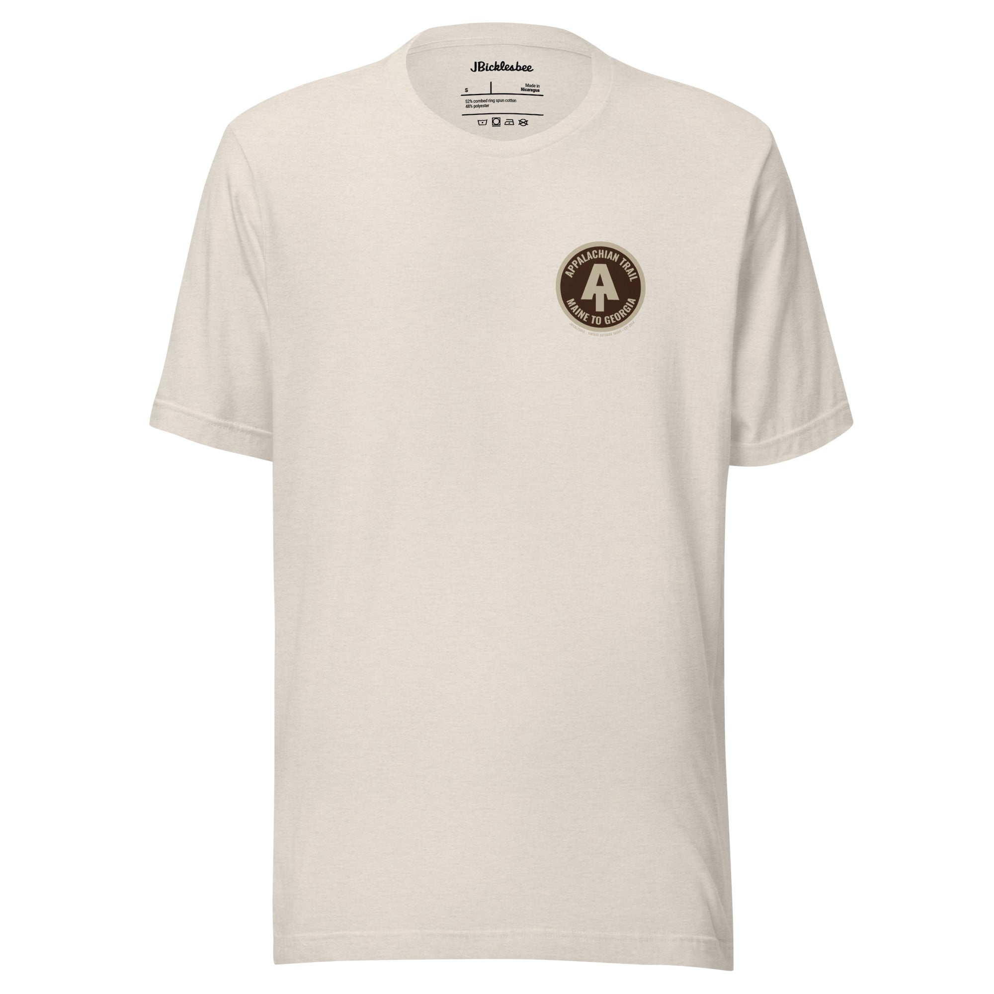 Appalachian Trail Maine to Georgia T-shirt Heather Dust