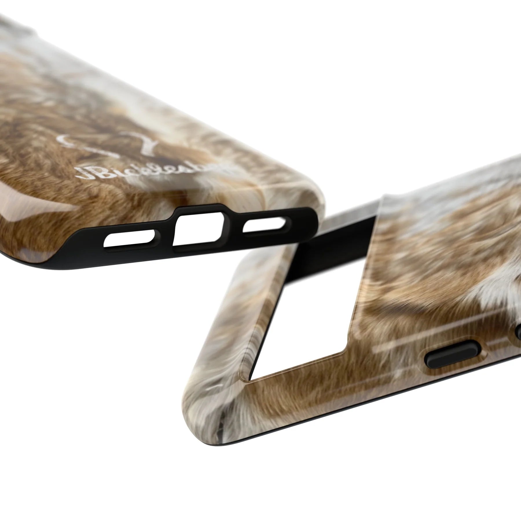 close up on ports Pronghorn Hunter Pixel Tough Case