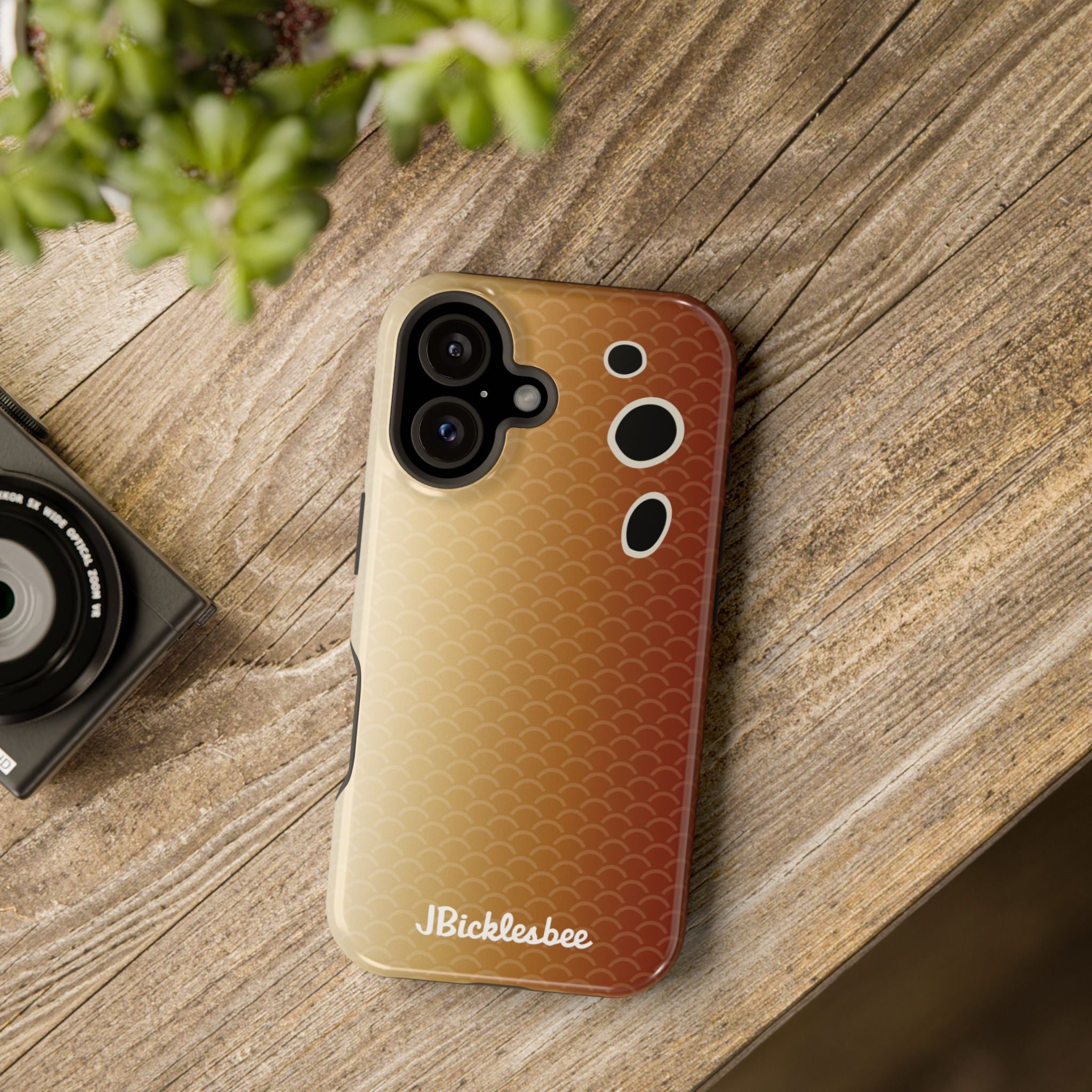 Redfish Pattern MagSafe iPhone Case