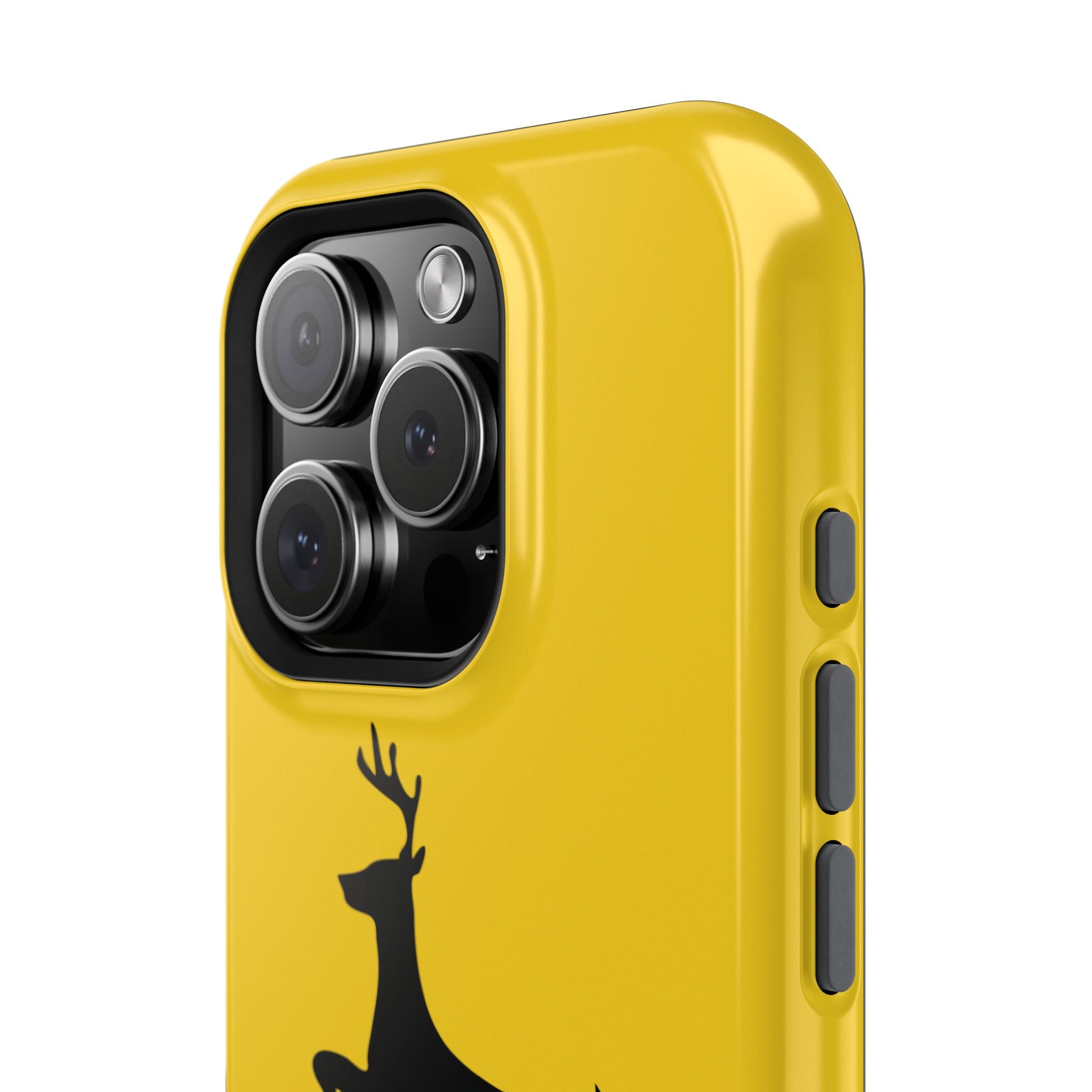 close up on camera Deer Crossing MagSafe iPhone Case