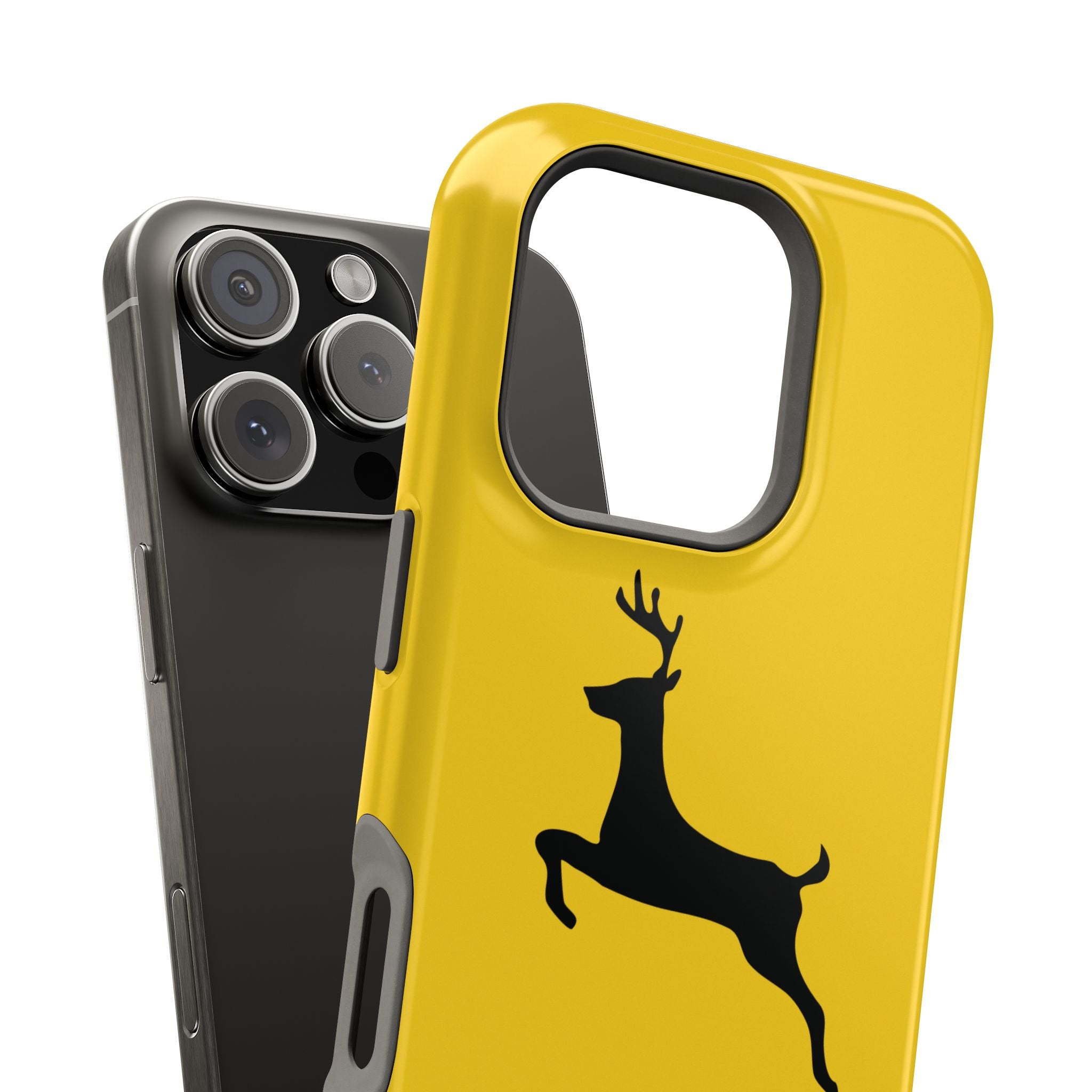 close up on camera and case opening Deer Crossing MagSafe iPhone Case