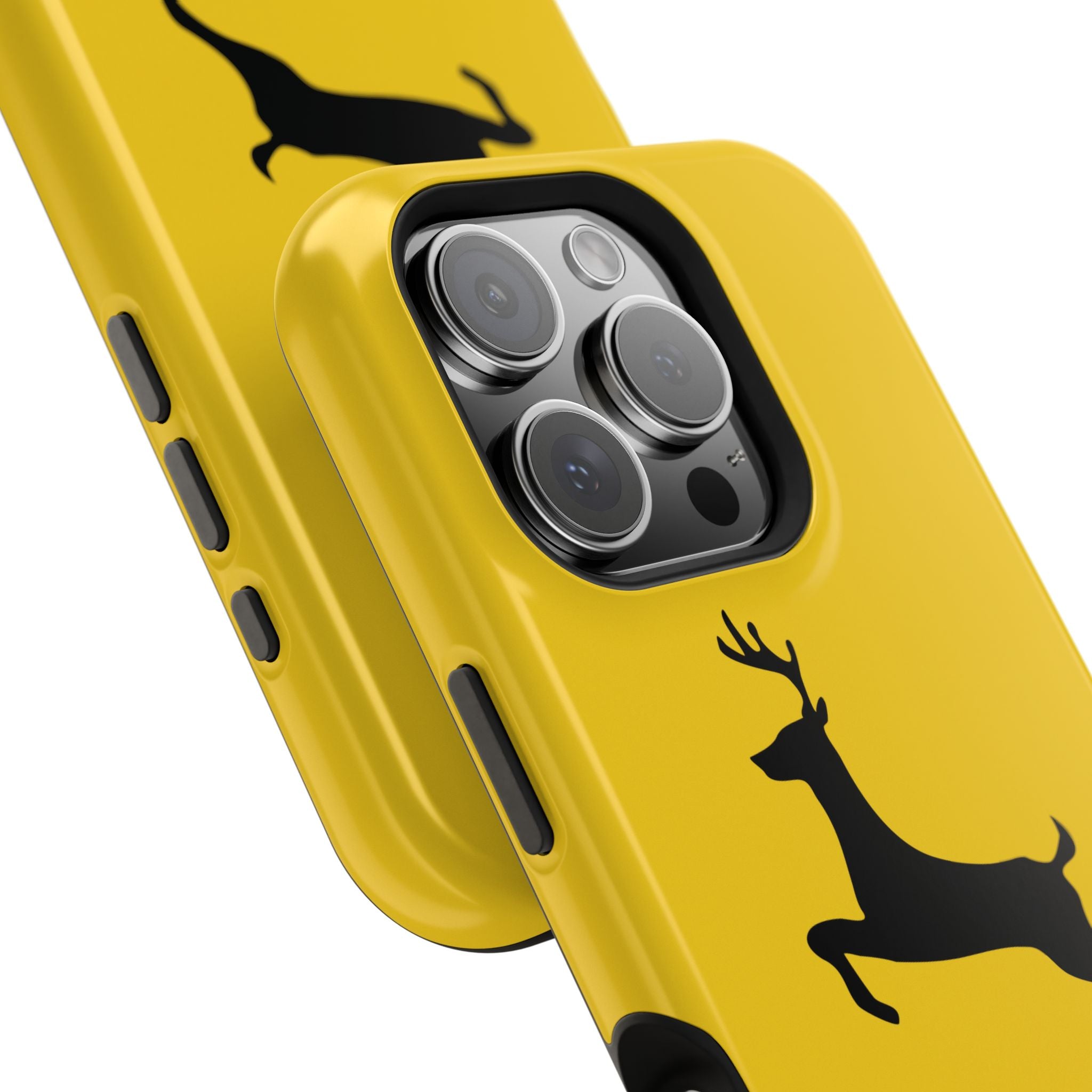 close up on camera Deer Crossing MagSafe iPhone Case