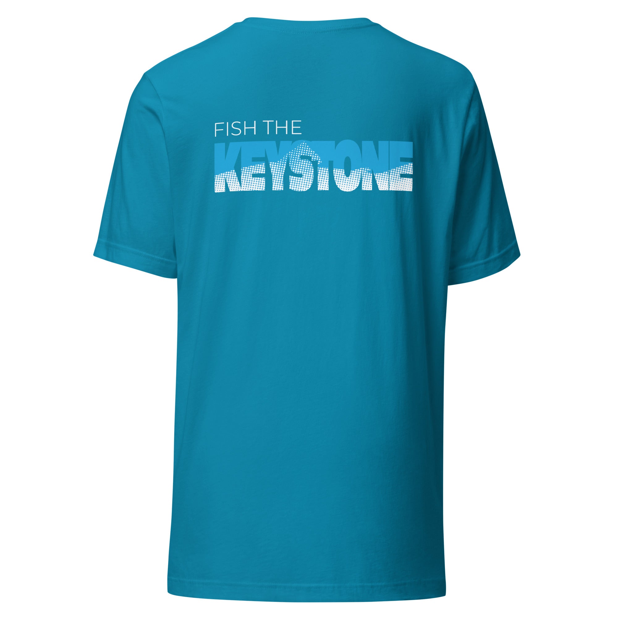 FISH The KEYSTONE T-shirt Aqua