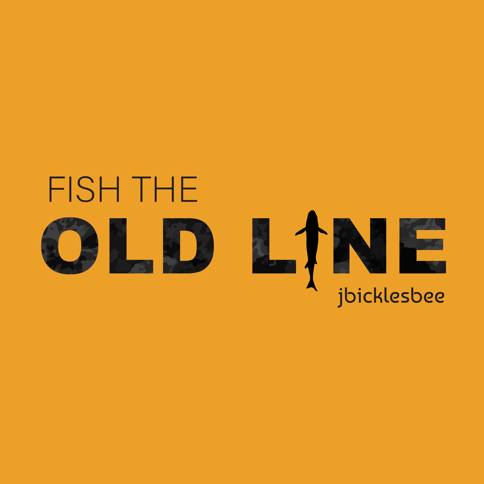 Fish The Old Line Mustard Design