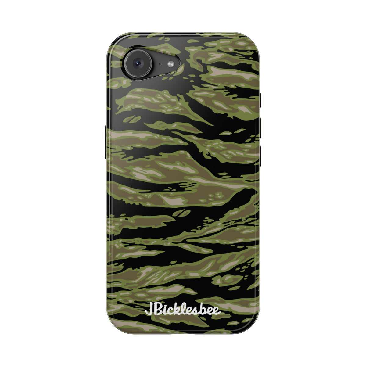 Retro Woodland Camo Tiger Stripe MagSafe iPhone Case