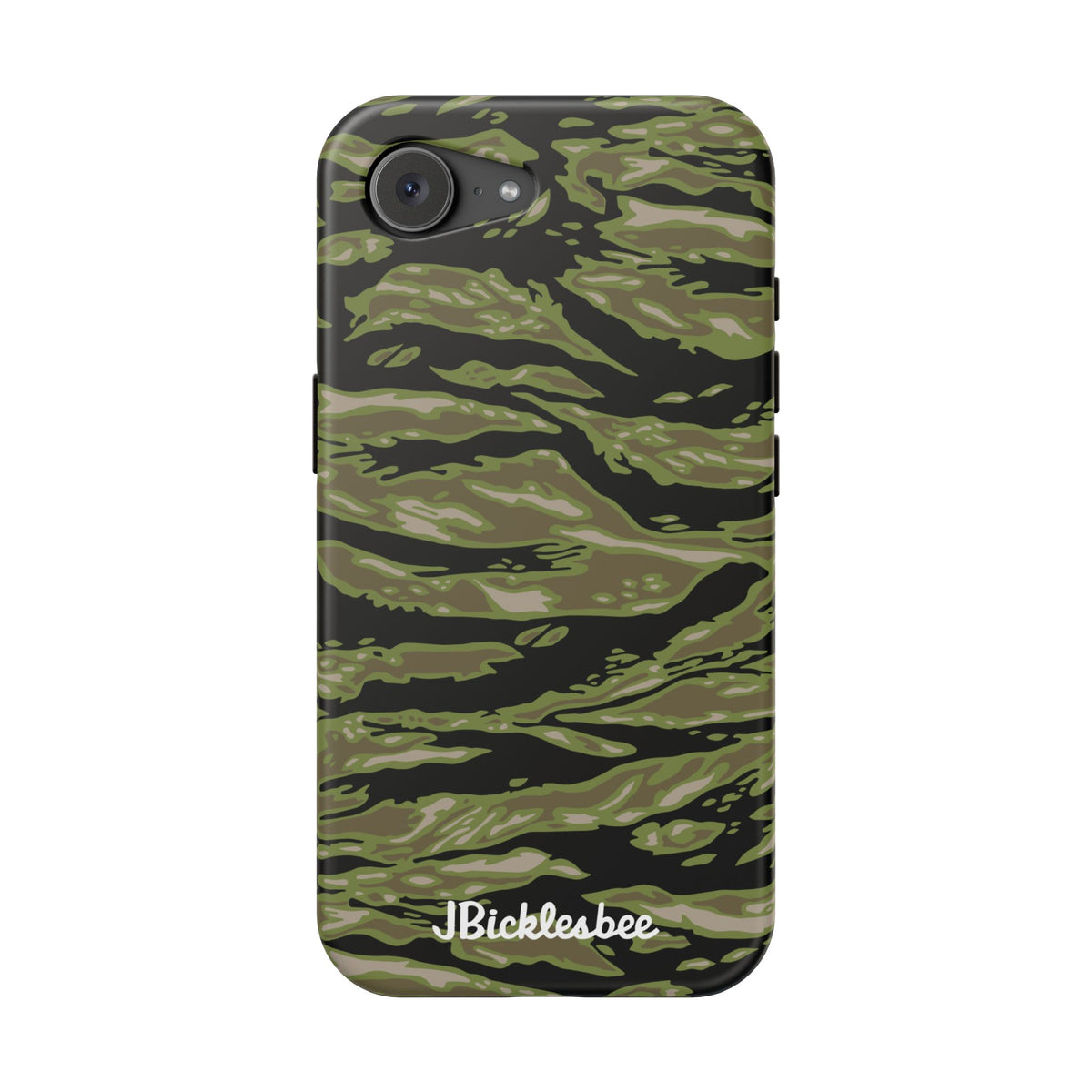Retro Woodland Camo Tiger Stripe MagSafe iPhone Case