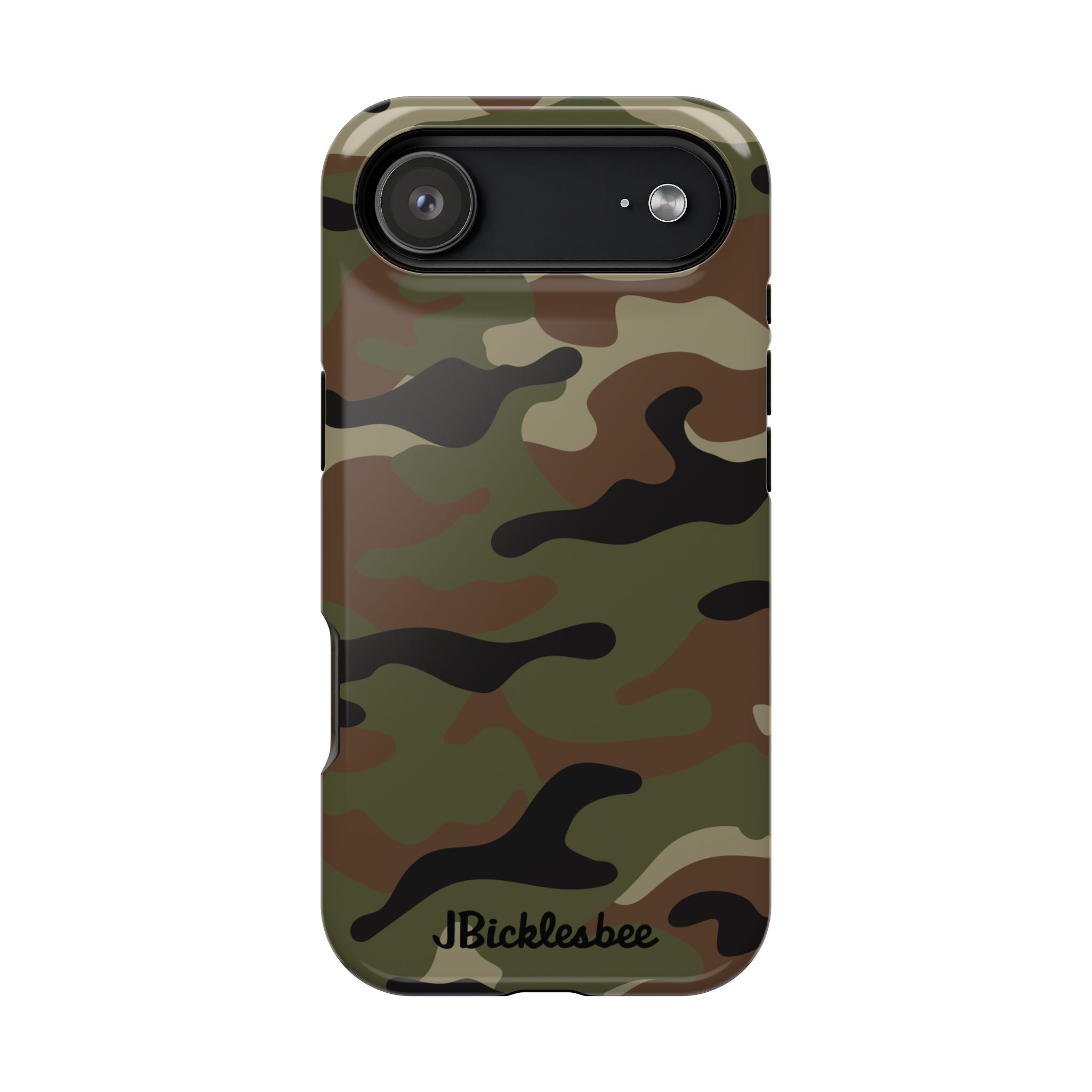 Retro Woodland Recon Camo MagSafe iPhone Tough Case