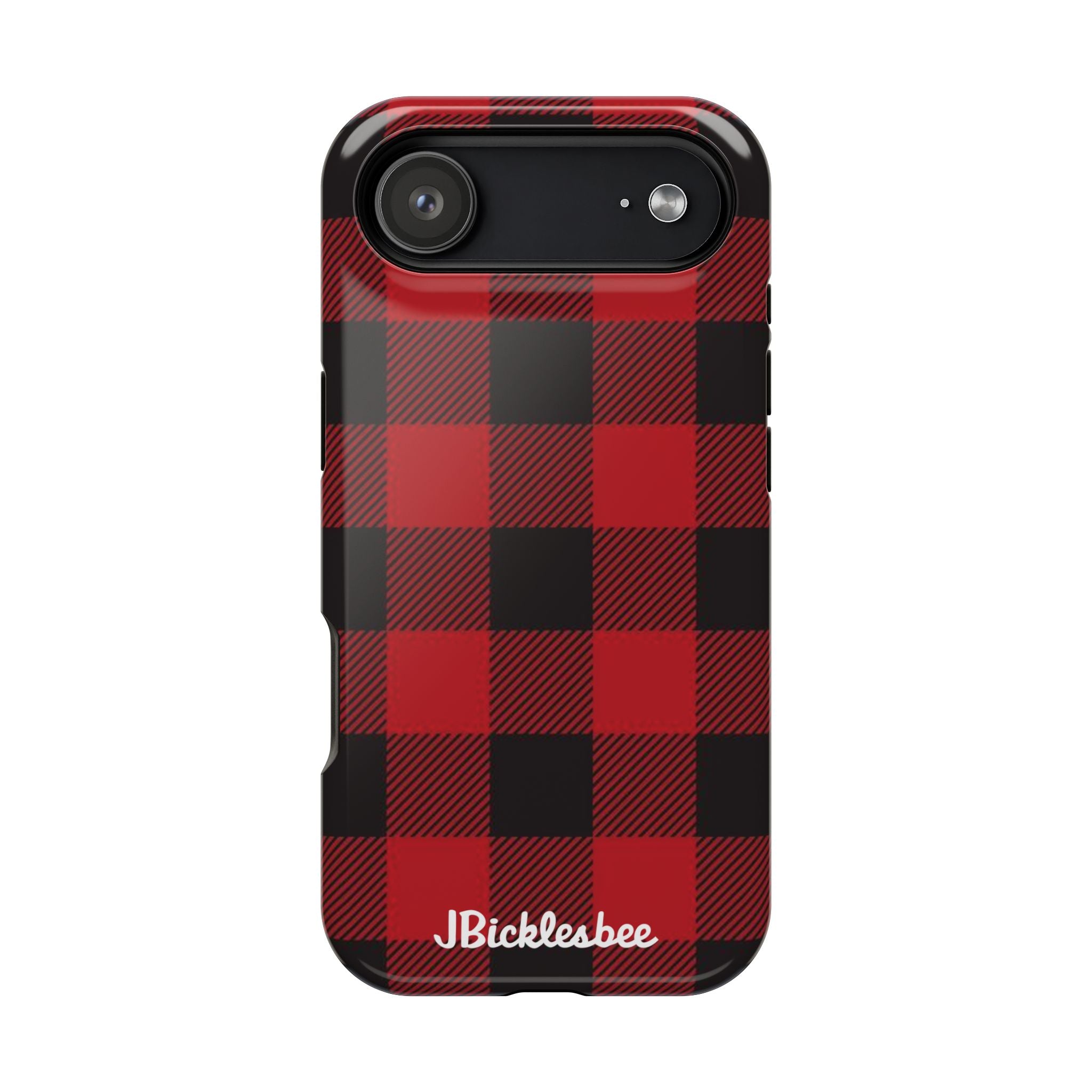 Retro Hunting Plaid Pattern MagSafe iPhone Case