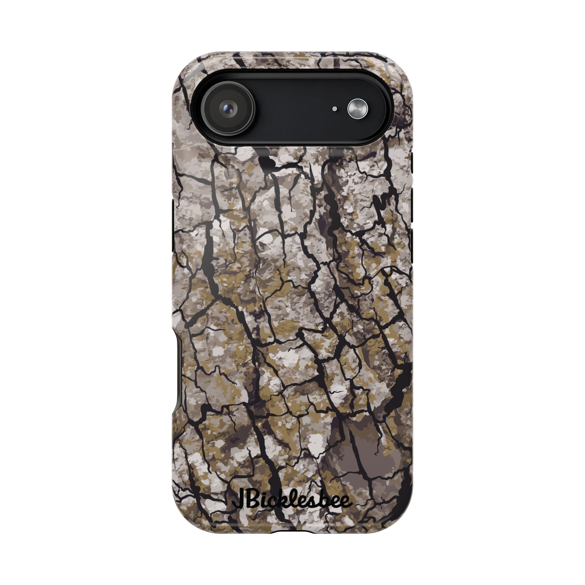 Alpha Tree Bark Camo MagSafe iPhone Case