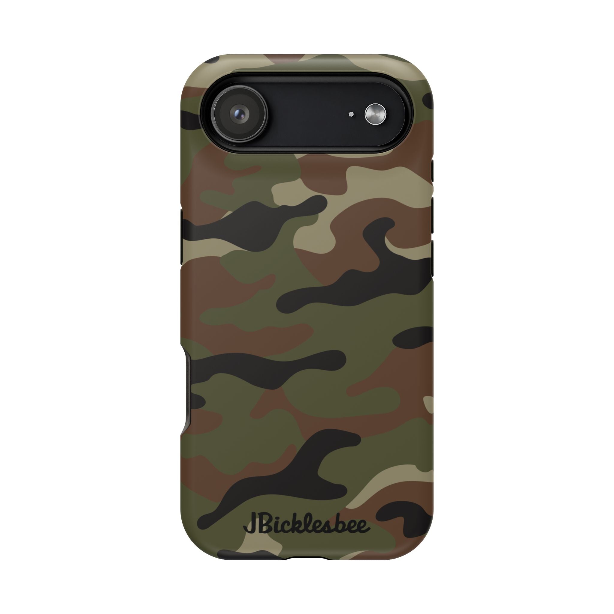 Retro Woodland Recon Camo MagSafe iPhone Tough Case