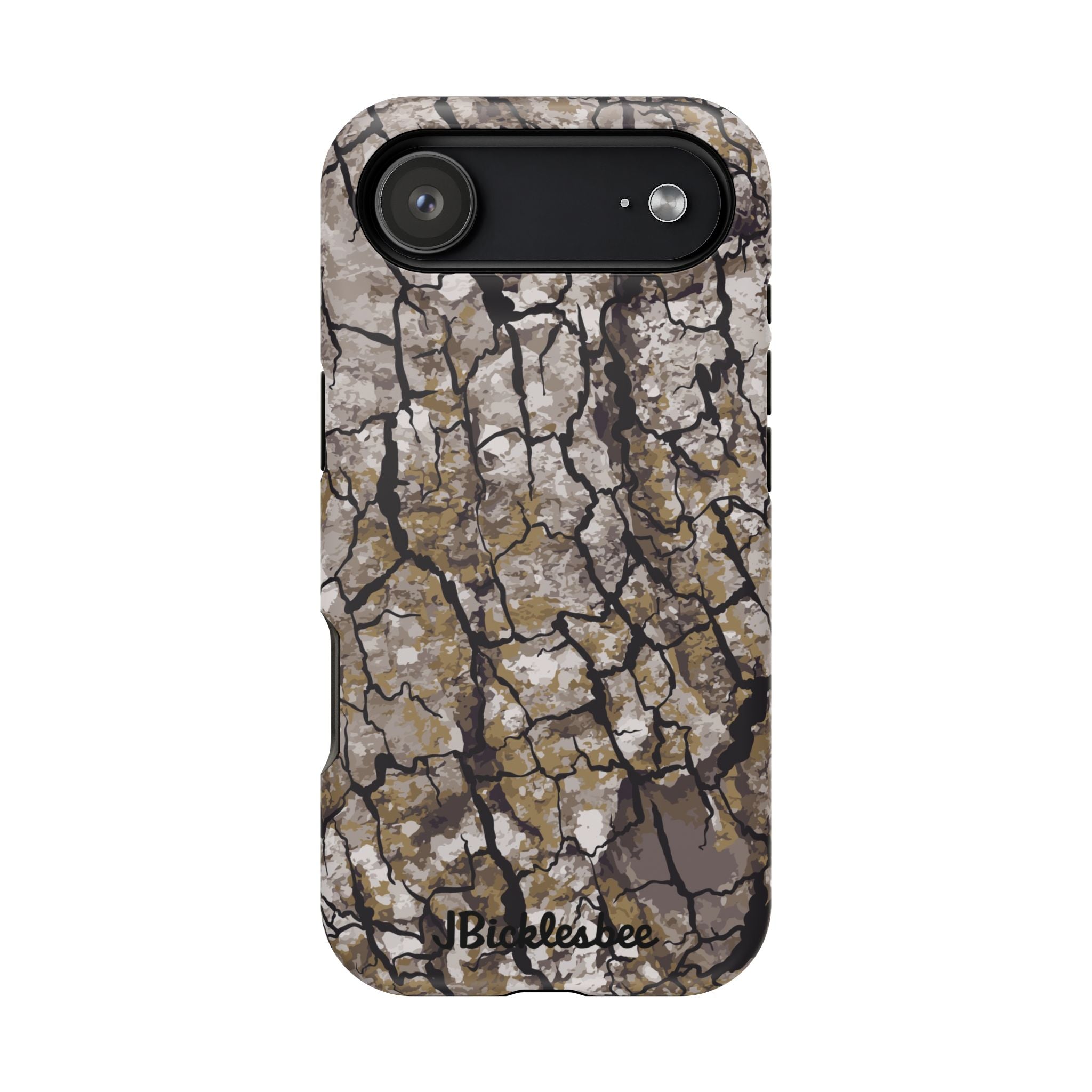Alpha Tree Bark Camo MagSafe iPhone Case