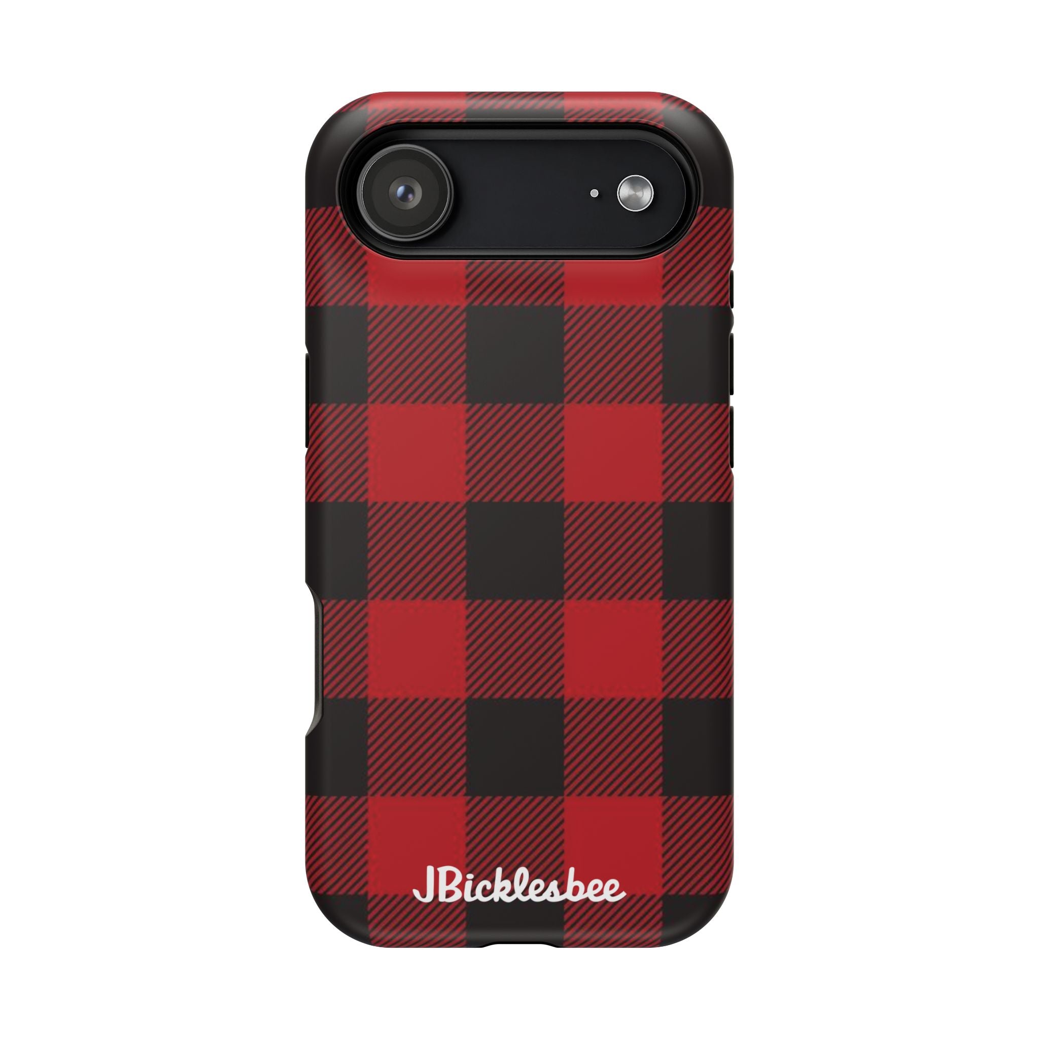 Retro Hunting Plaid Pattern MagSafe iPhone Case