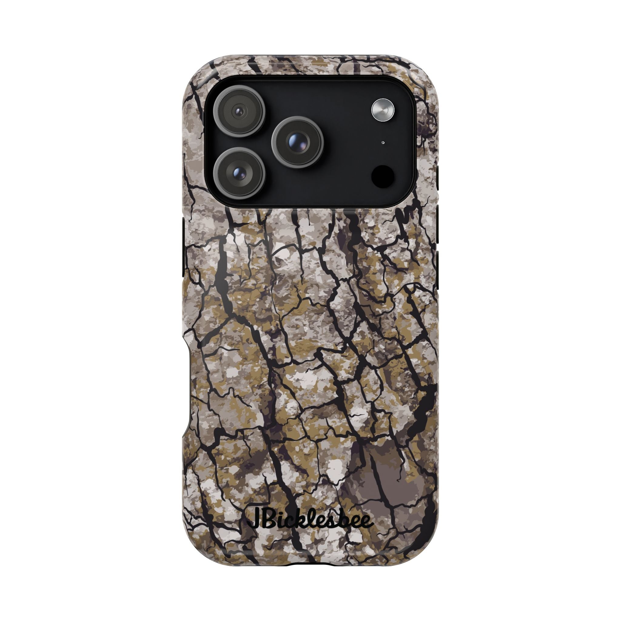 Alpha Tree Bark Camo MagSafe iPhone Case