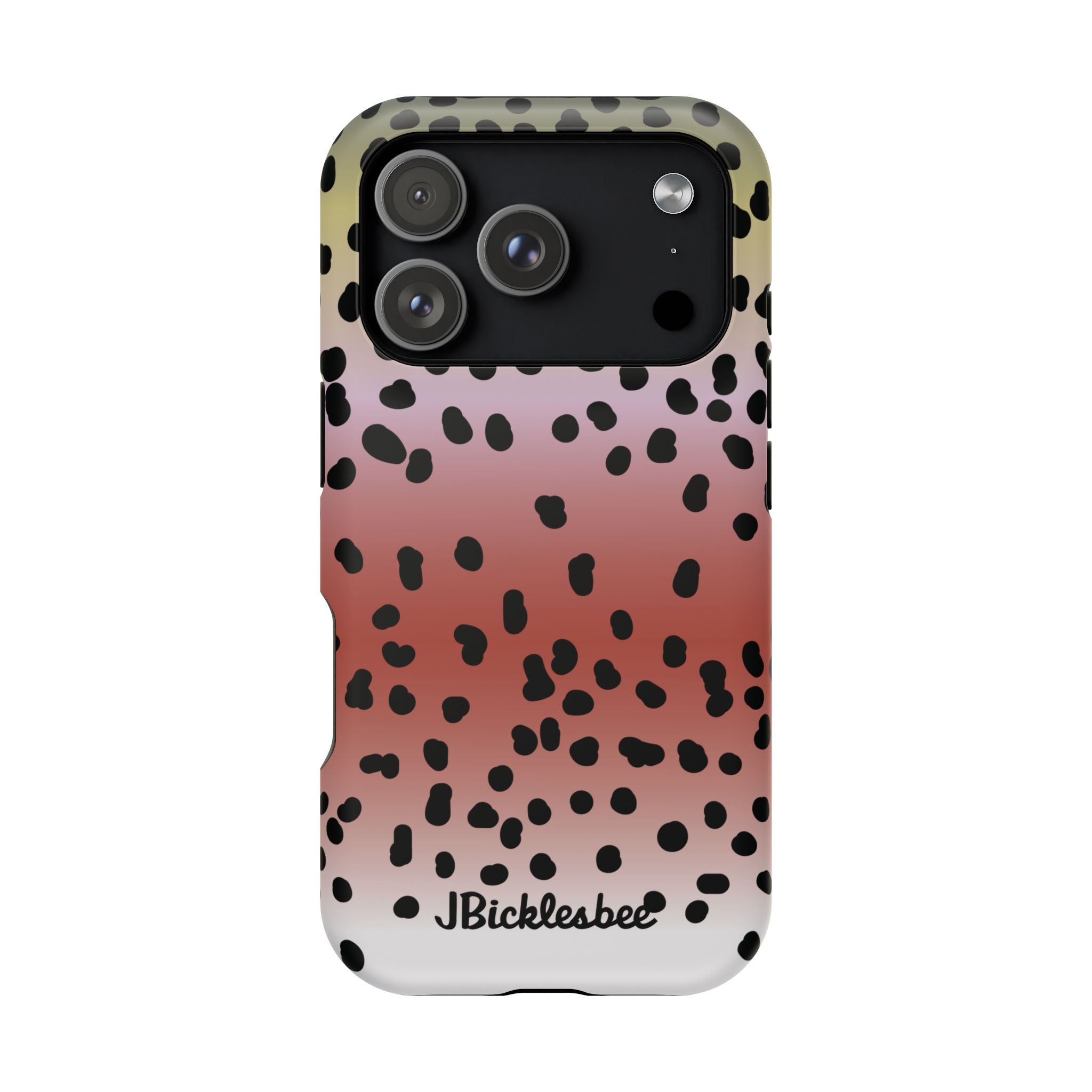 Rainbow Trout Pattern MagSafe iPhone Case