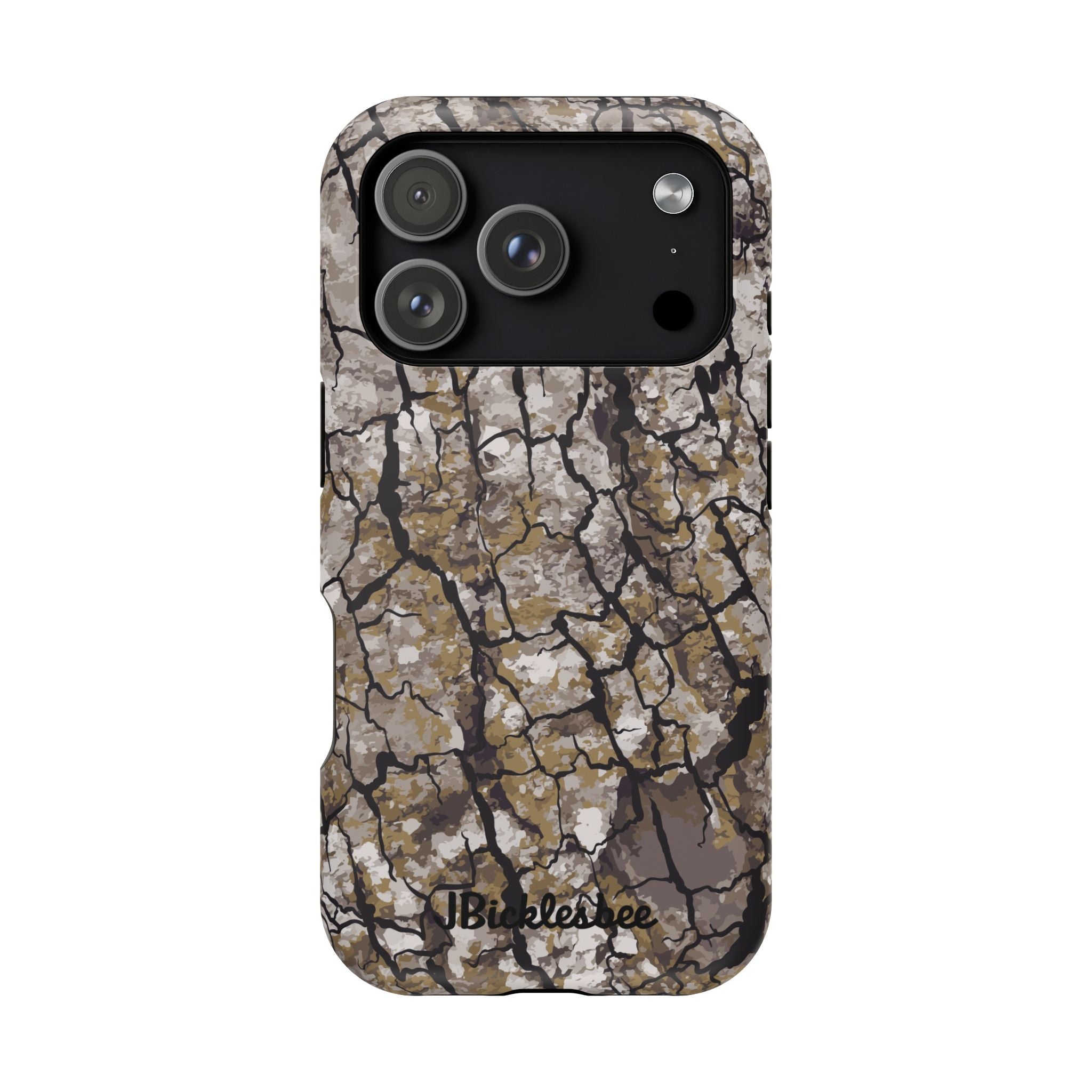 Alpha Tree Bark Camo MagSafe iPhone Case