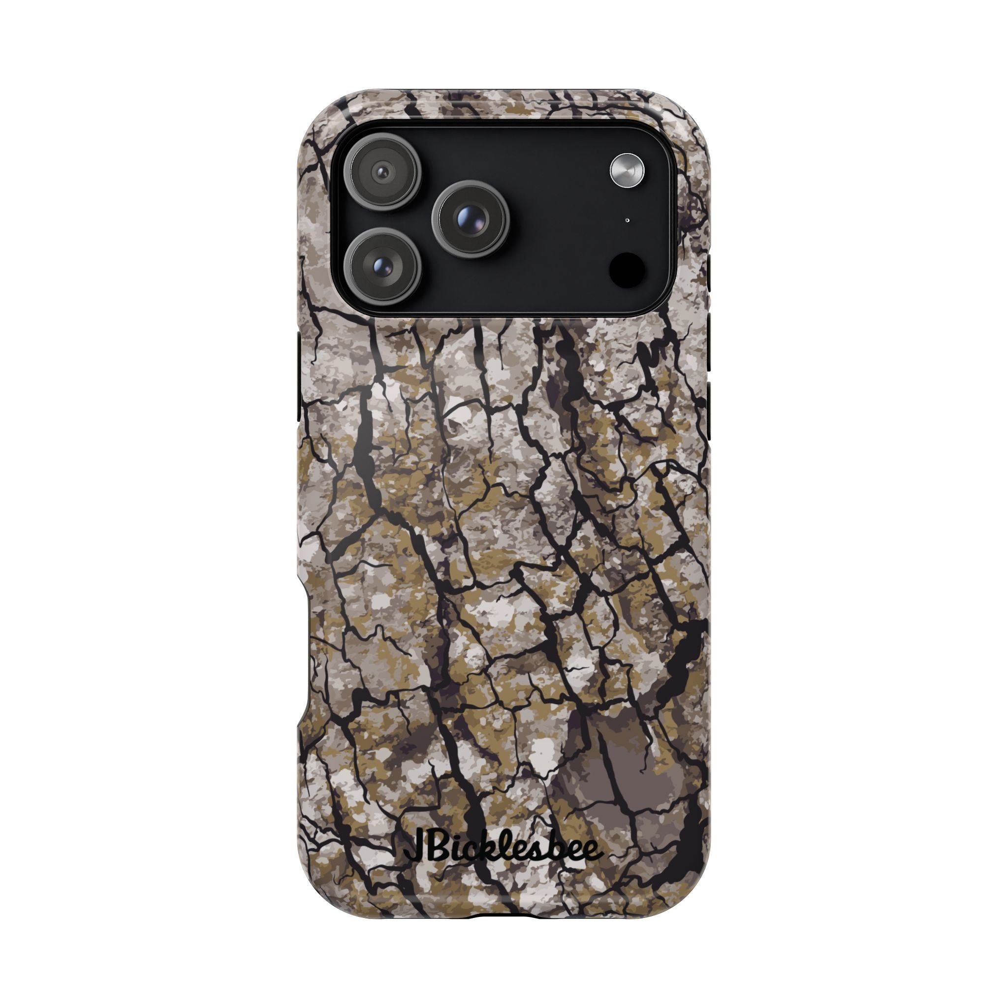 Alpha Tree Bark Camo MagSafe iPhone Case