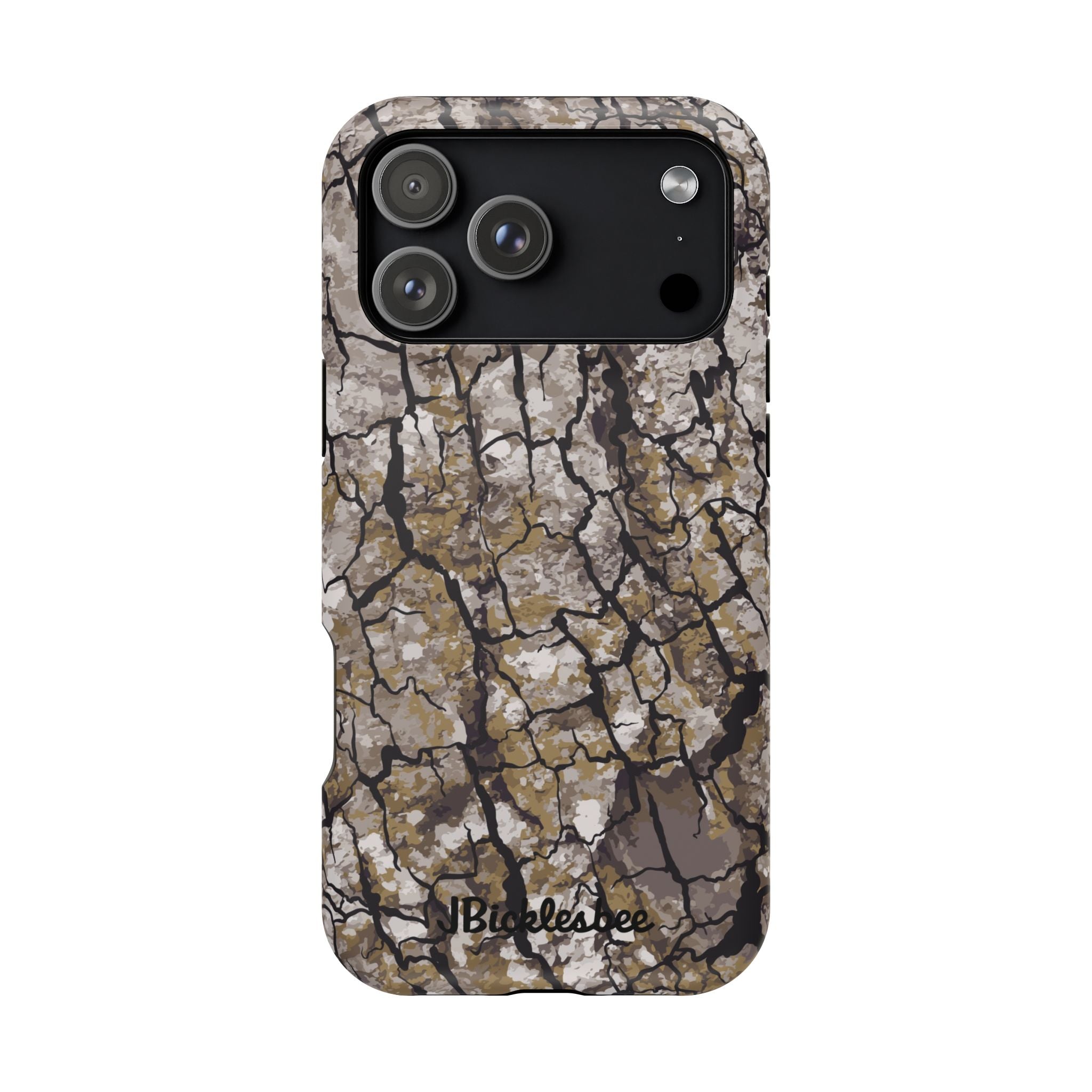 Alpha Tree Bark Camo MagSafe iPhone Case