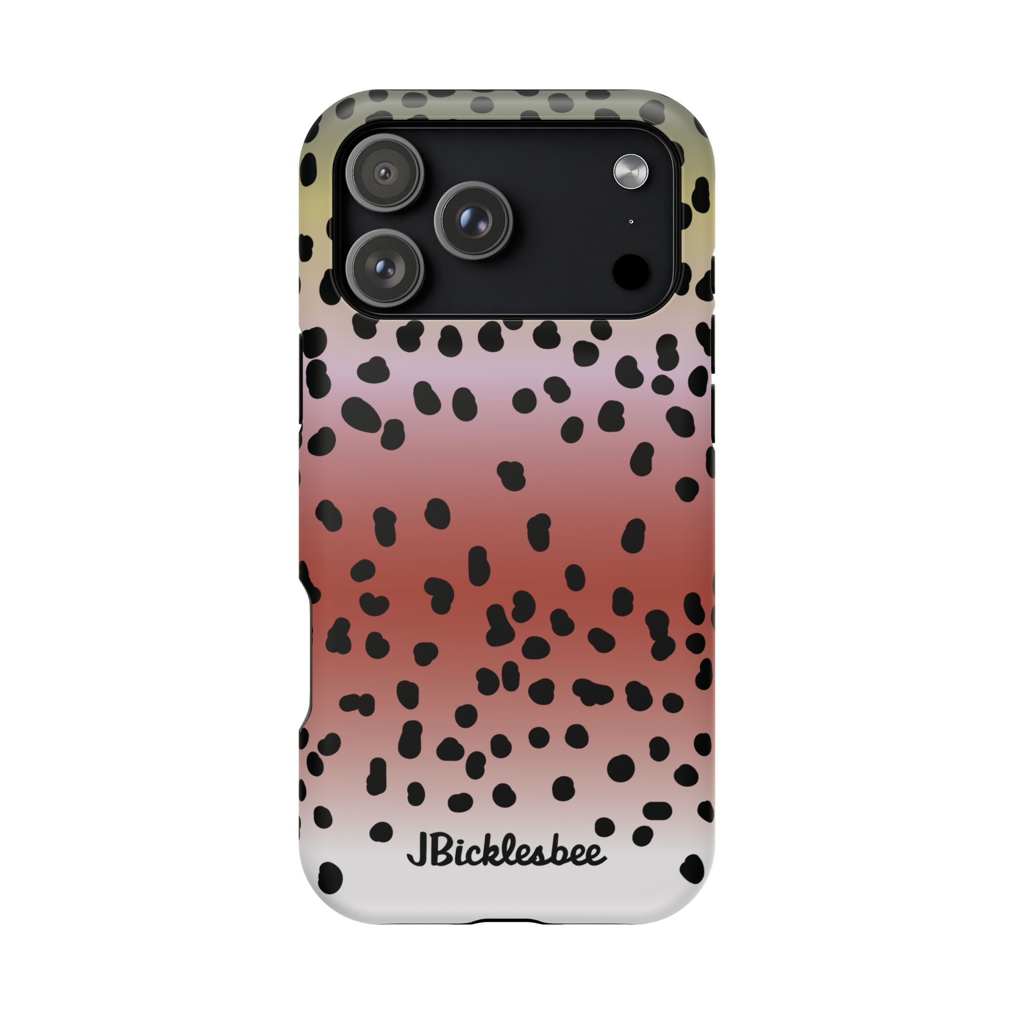 Rainbow Trout Pattern MagSafe iPhone Case