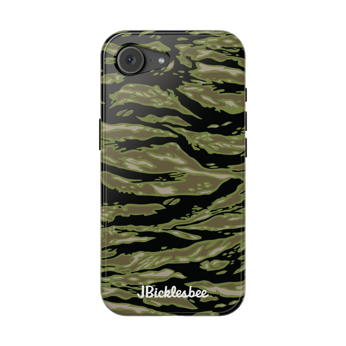 Retro Woodland Camo Tiger Stripe MagSafe iPhone Case
