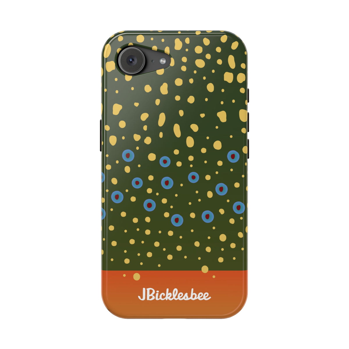 Brook Trout Pattern MagSafe iPhone Case