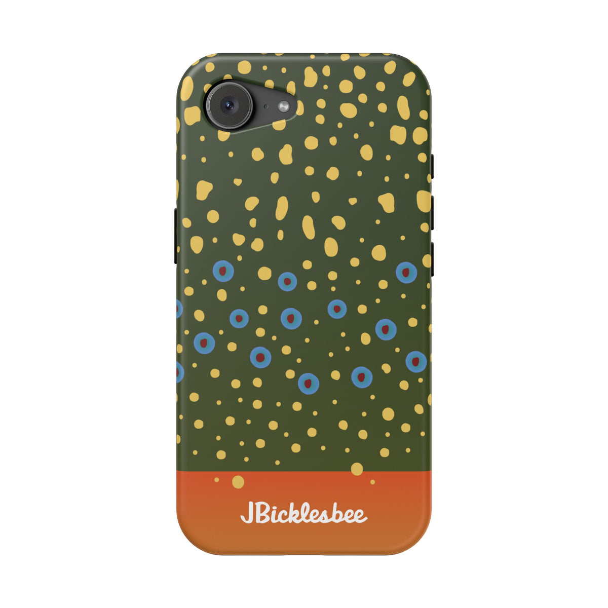 Brook Trout Pattern MagSafe iPhone Case