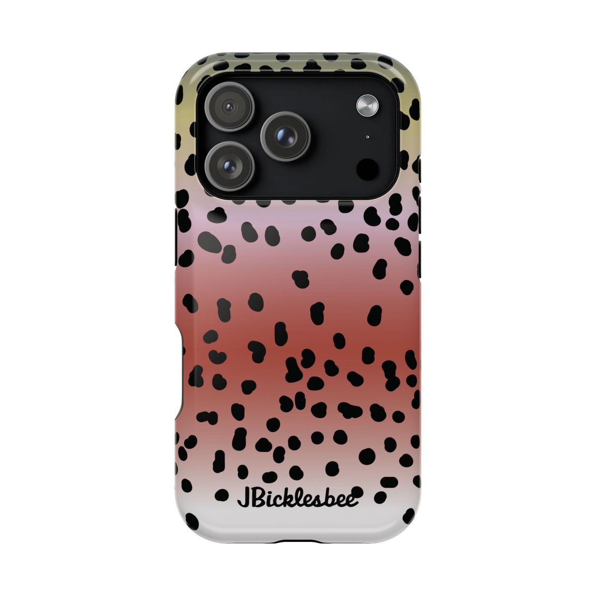 Rainbow Trout Pattern MagSafe iPhone Case