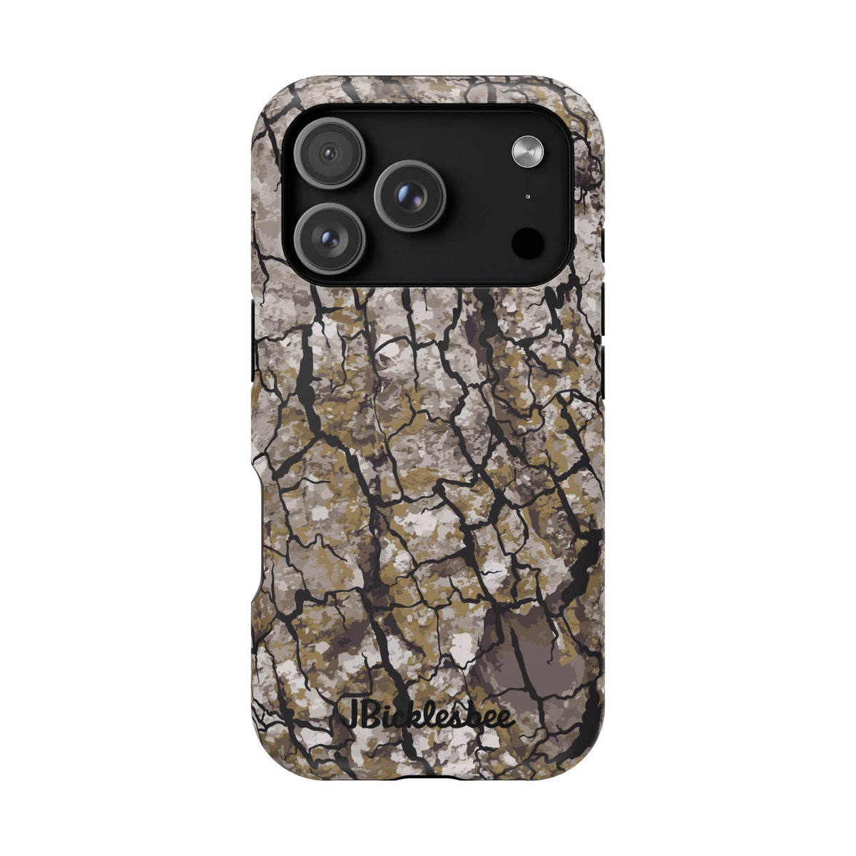 Alpha Tree Bark Camo MagSafe iPhone Case