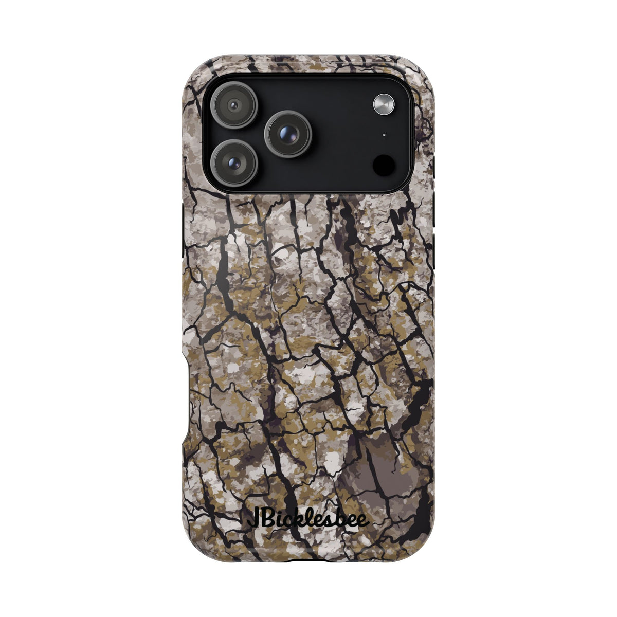 Alpha Tree Bark Camo MagSafe iPhone Case