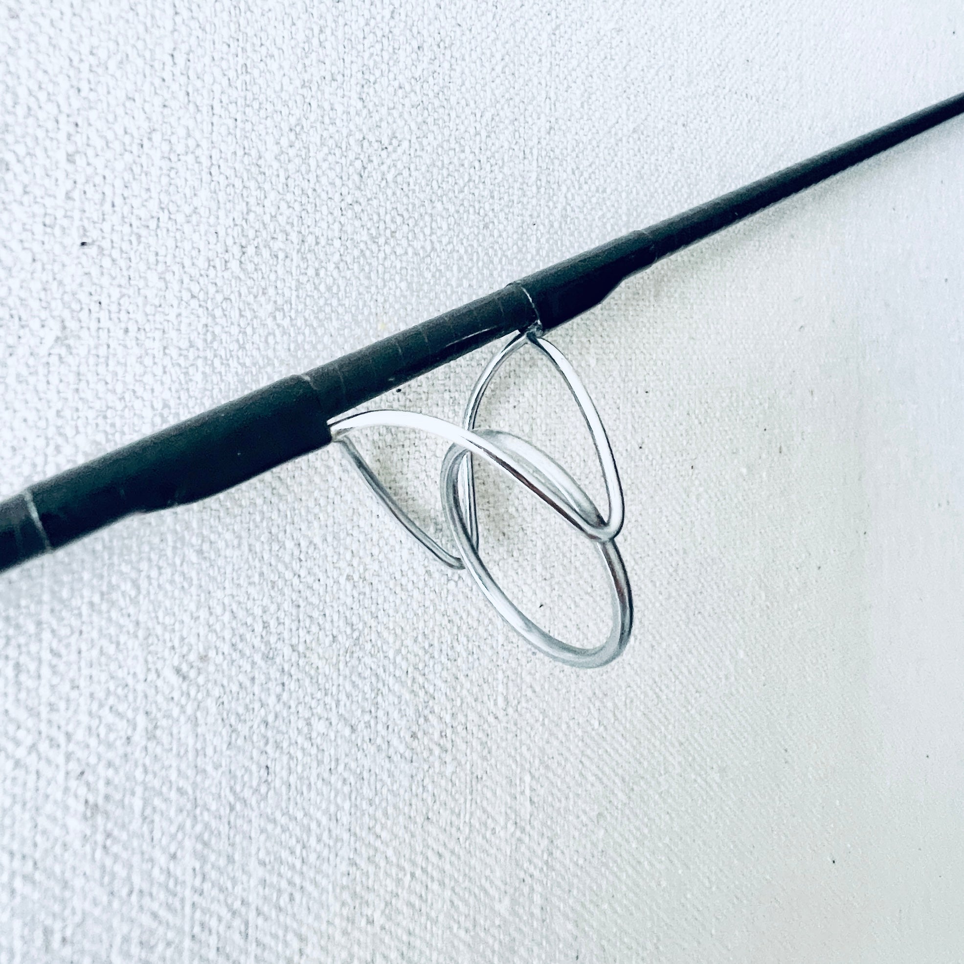 Orvis 0380 Graphite Spinning Rod fourth guide close-up