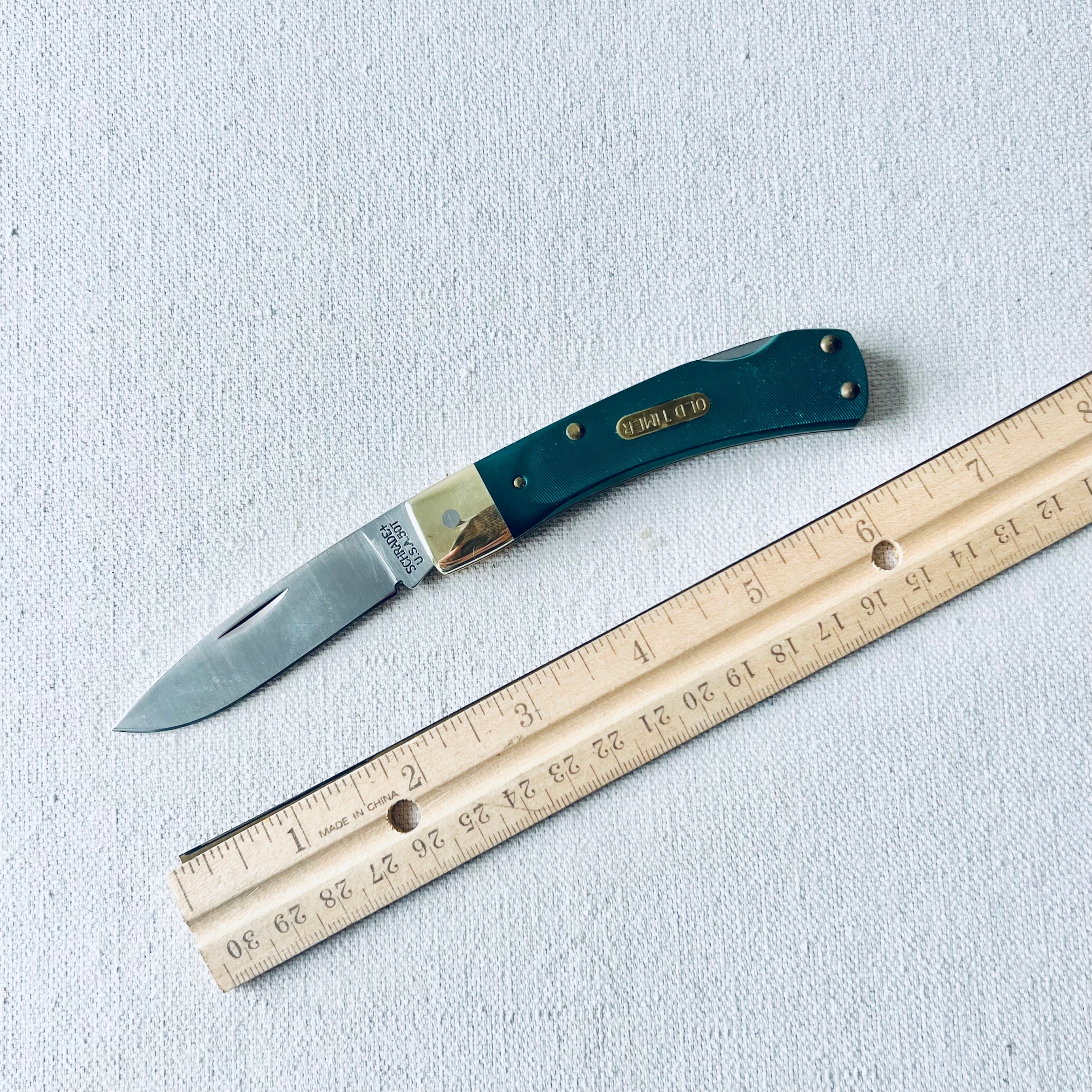 Vintage Schrade Old Timer 50TG Foldinf Pocket Knife NOS