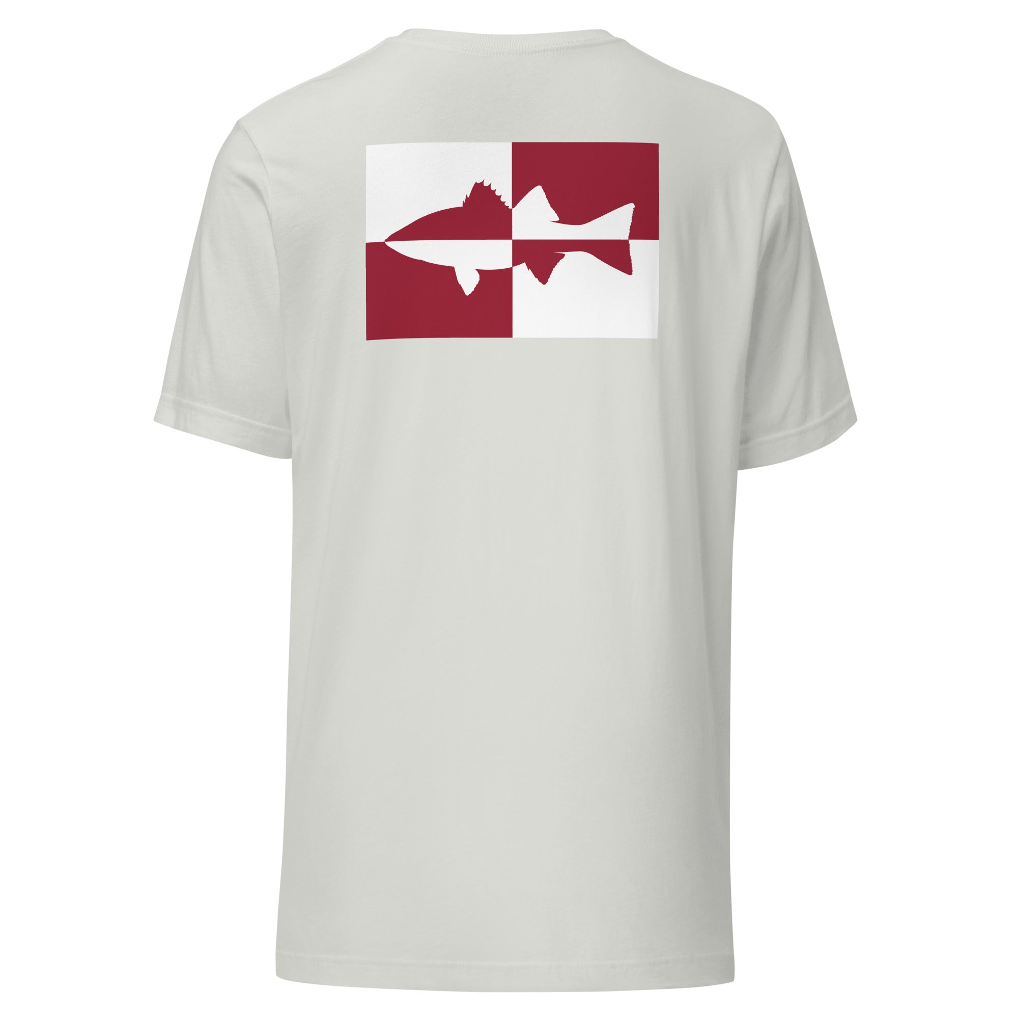 Quadrant Striper Striped Bass T-shirt Silver