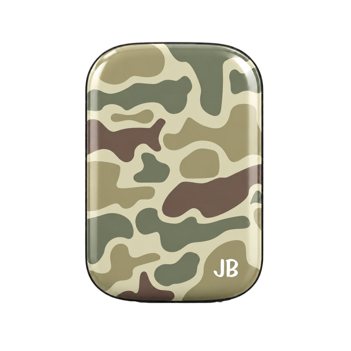 Retro Forest Camo Magnetic Powerbank cover