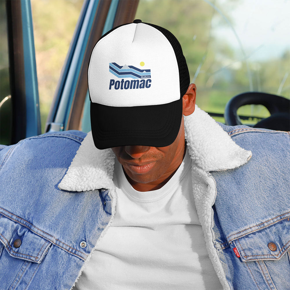 Retro Potomac Trucker Hat on man