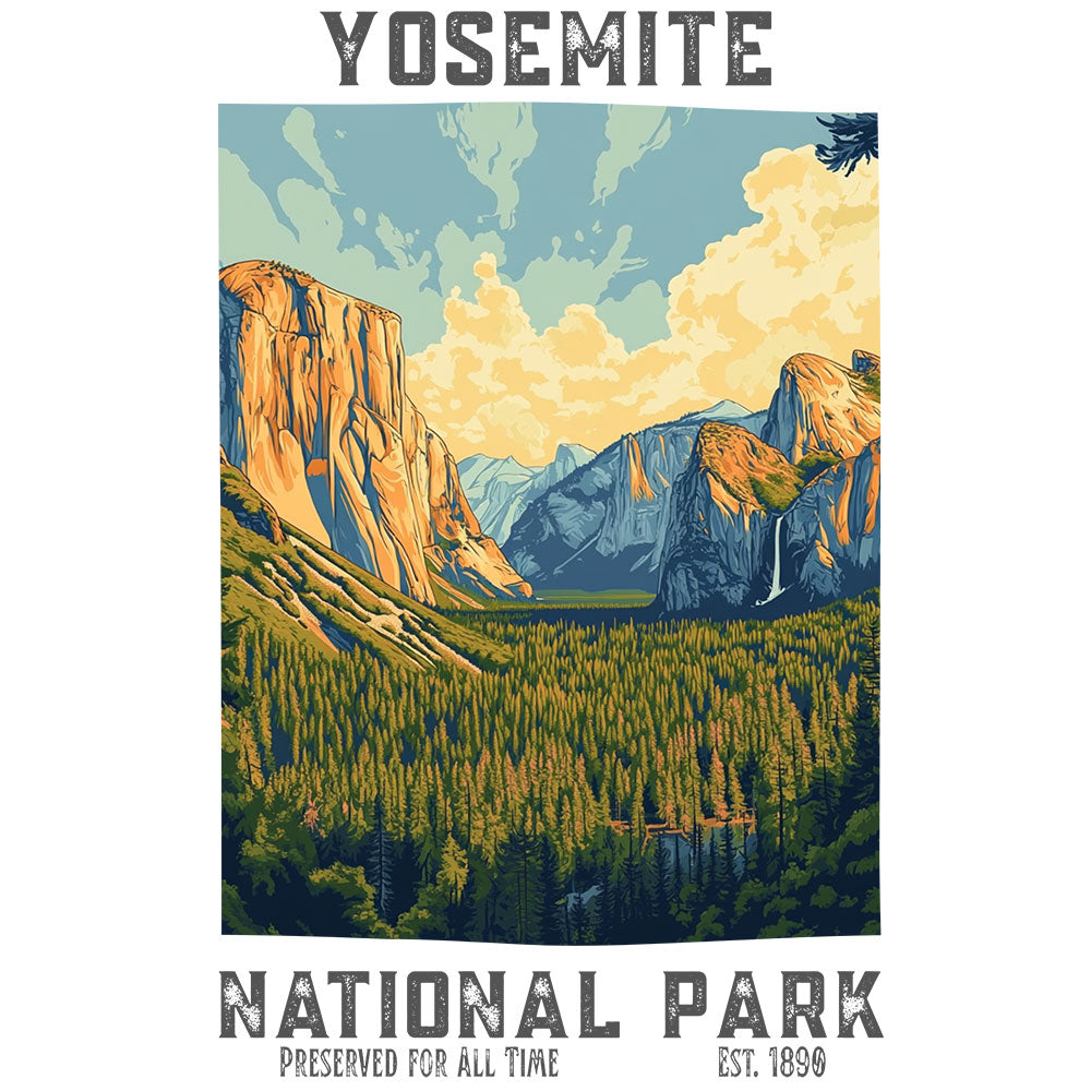 Yosemite National Park JBicklesbee Design