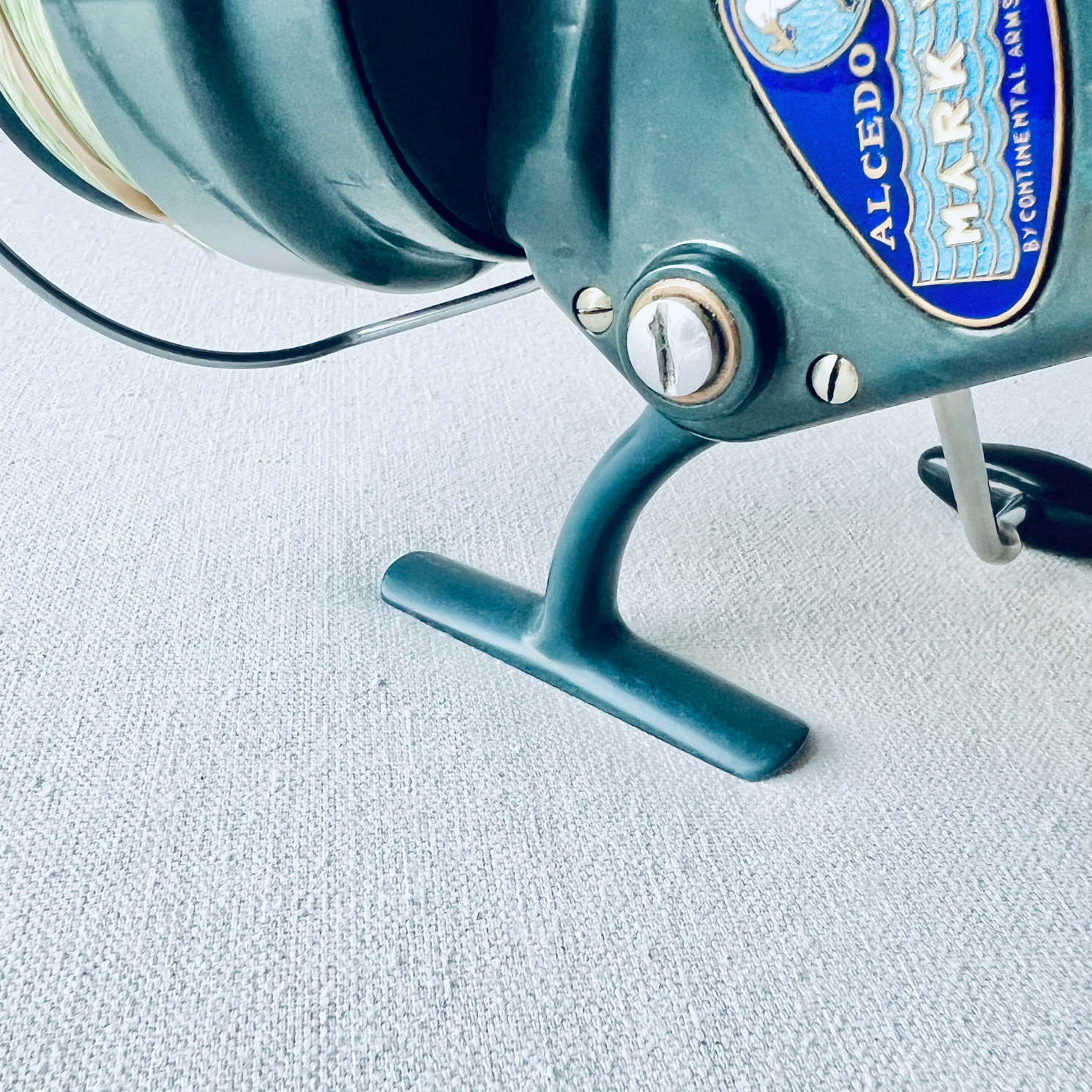 alcedo fishing reel Vintage Alcedo Oceanic Mark V Saltwater Spinning Reel - Made in Italy