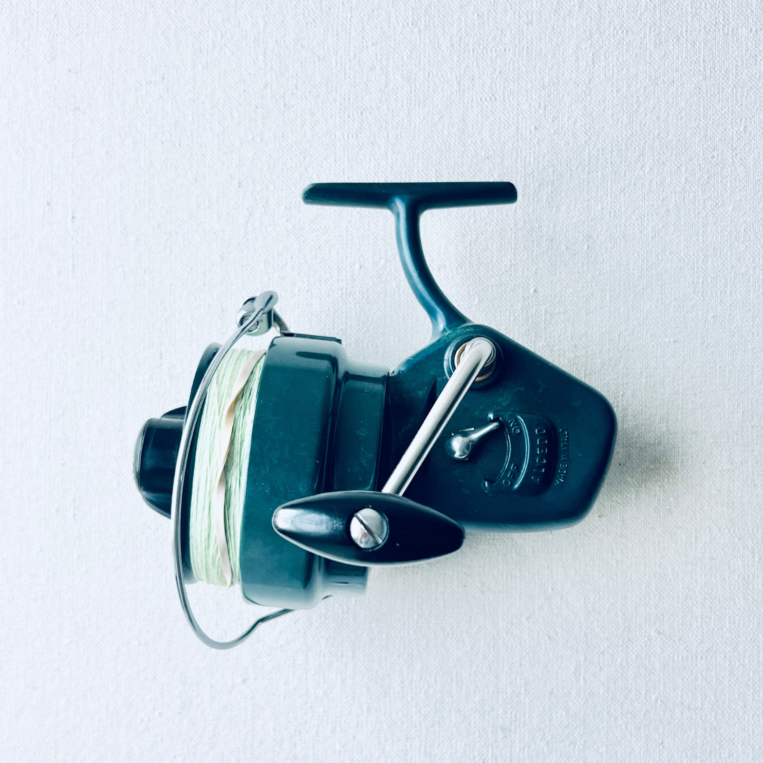alcedo fishing reel dimensions Vintage Alcedo Oceanic Mark V Saltwater Spinning Reel - Made in Italy