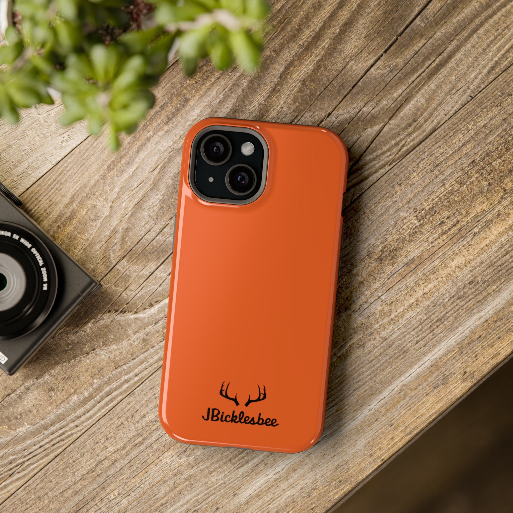 Blaze Orange Hunter iPhone Tough Case