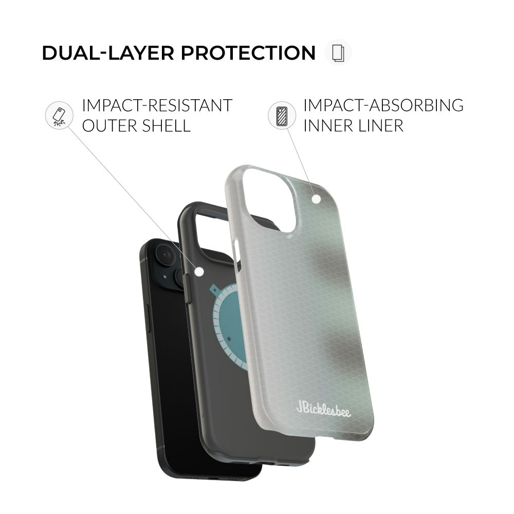 bonefish magsafe dual layer protection iphone case