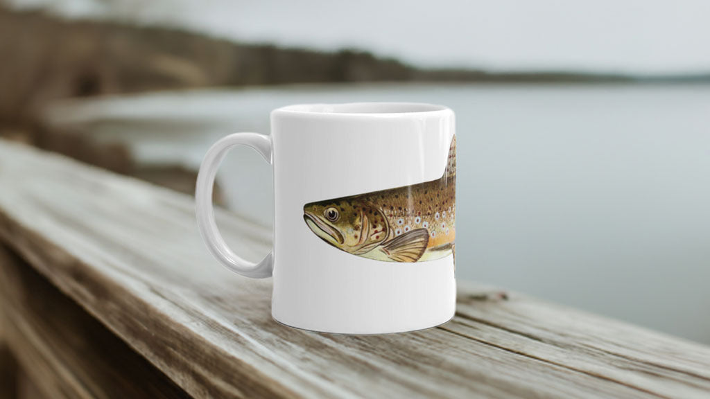 Brown Trout Coffee Mug | JBicklesbee