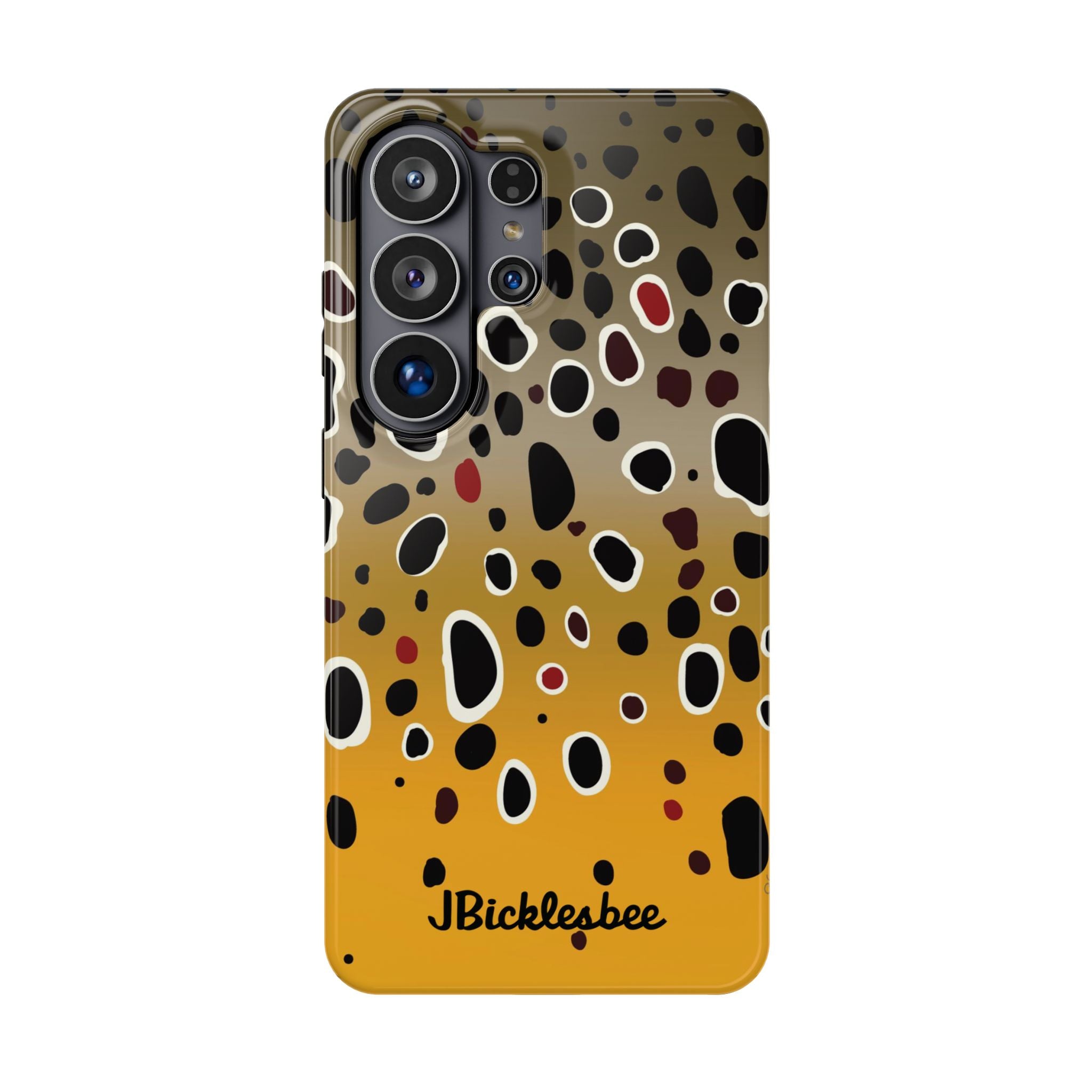 Brown Trout Pattern Samsung S26 Ultra Magnetic Tough Case