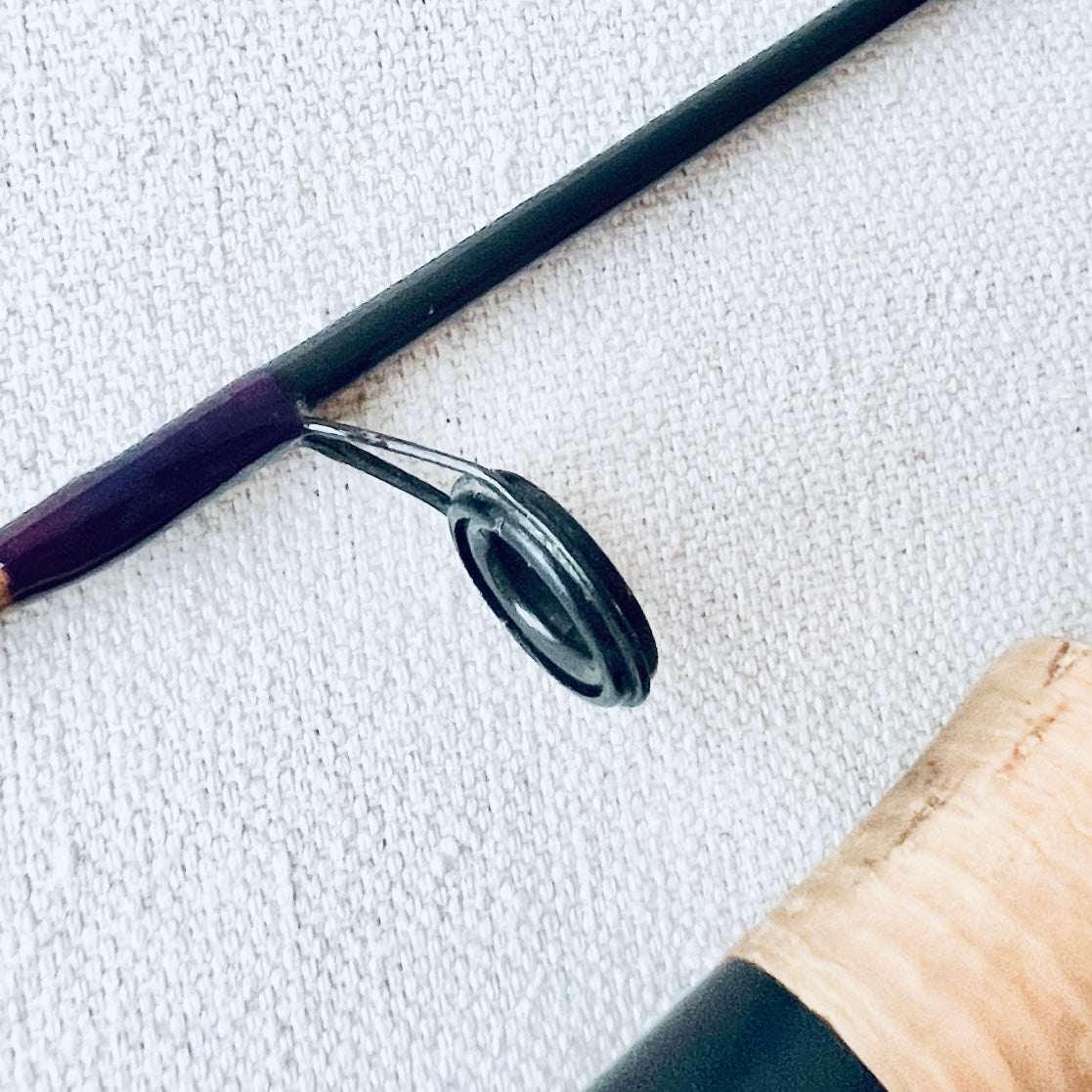 Browning Model 732955 spinning rod second guide detail