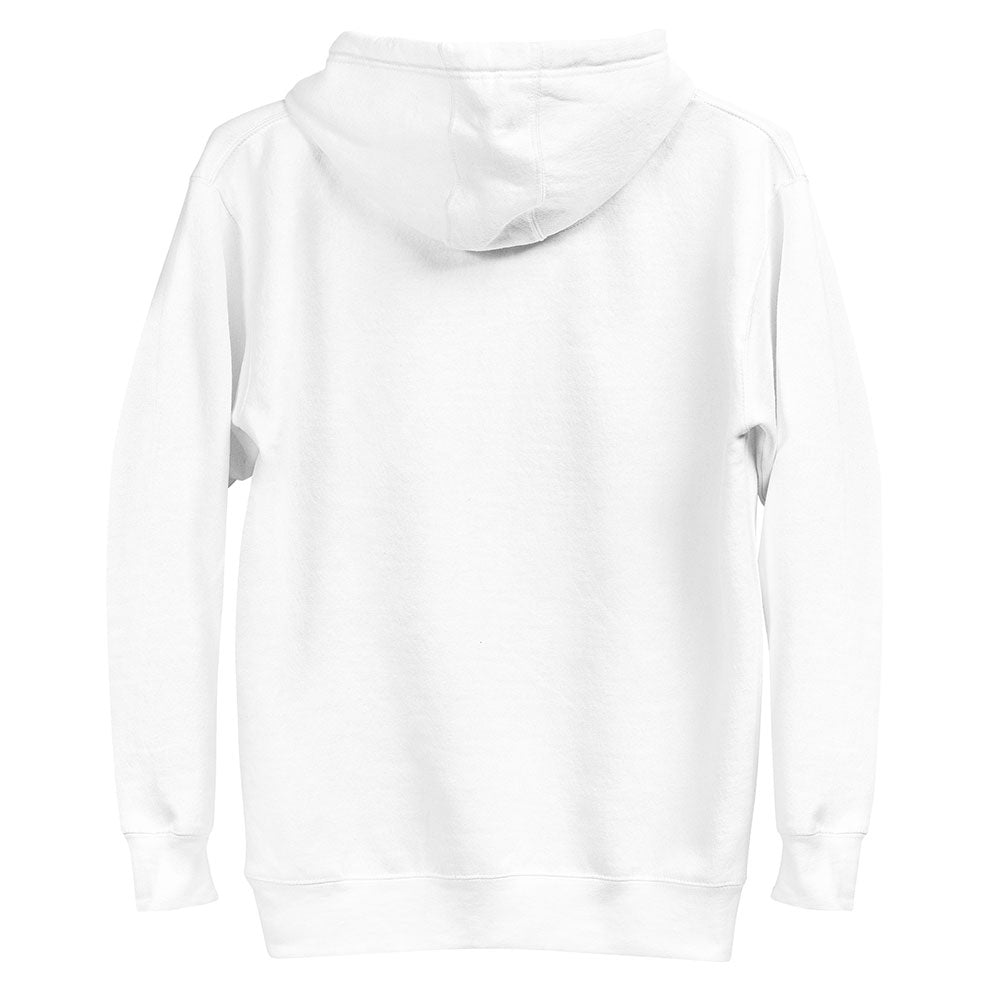Good River Fishing Hoodie white